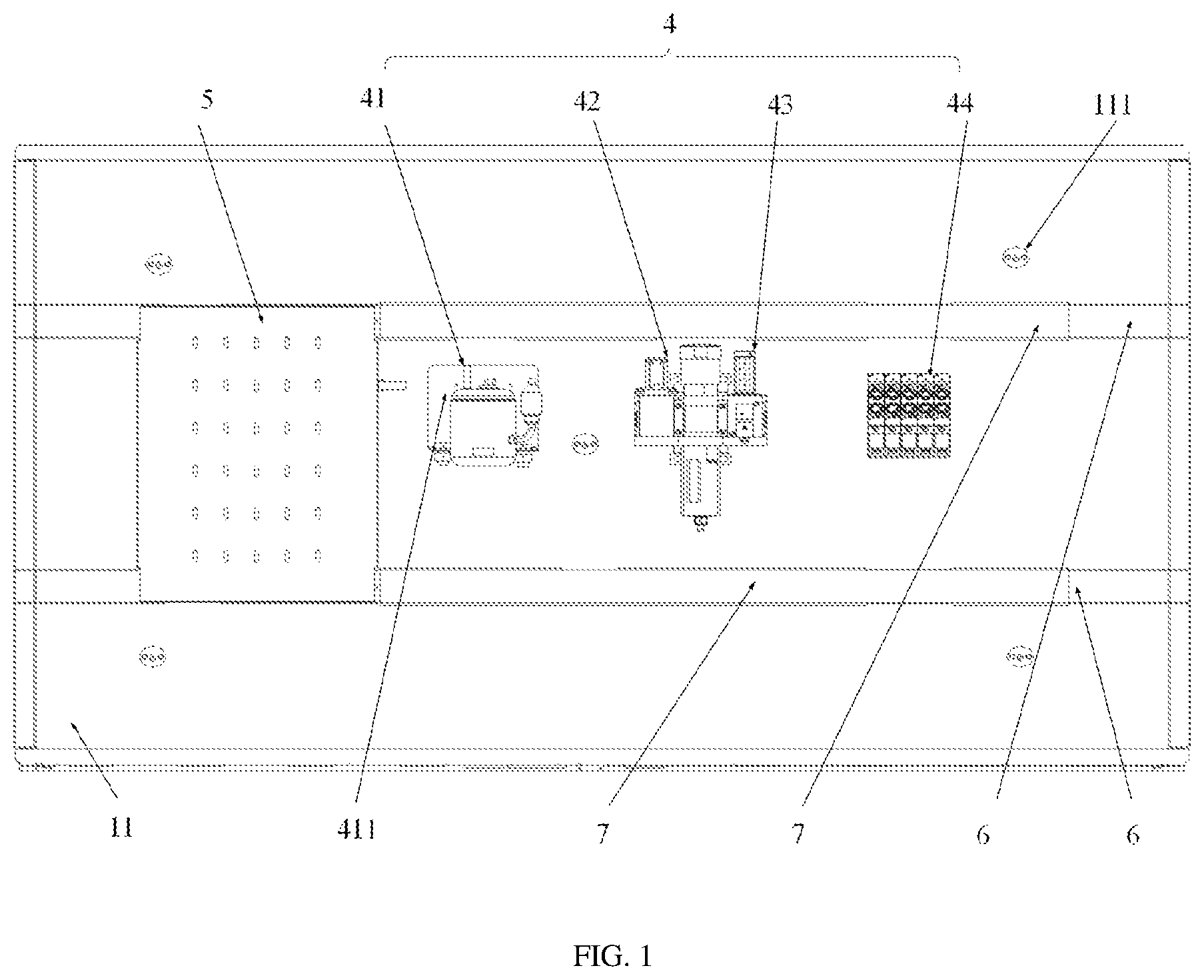 Patent US12092921 Figure 1 – Backlight module and display device