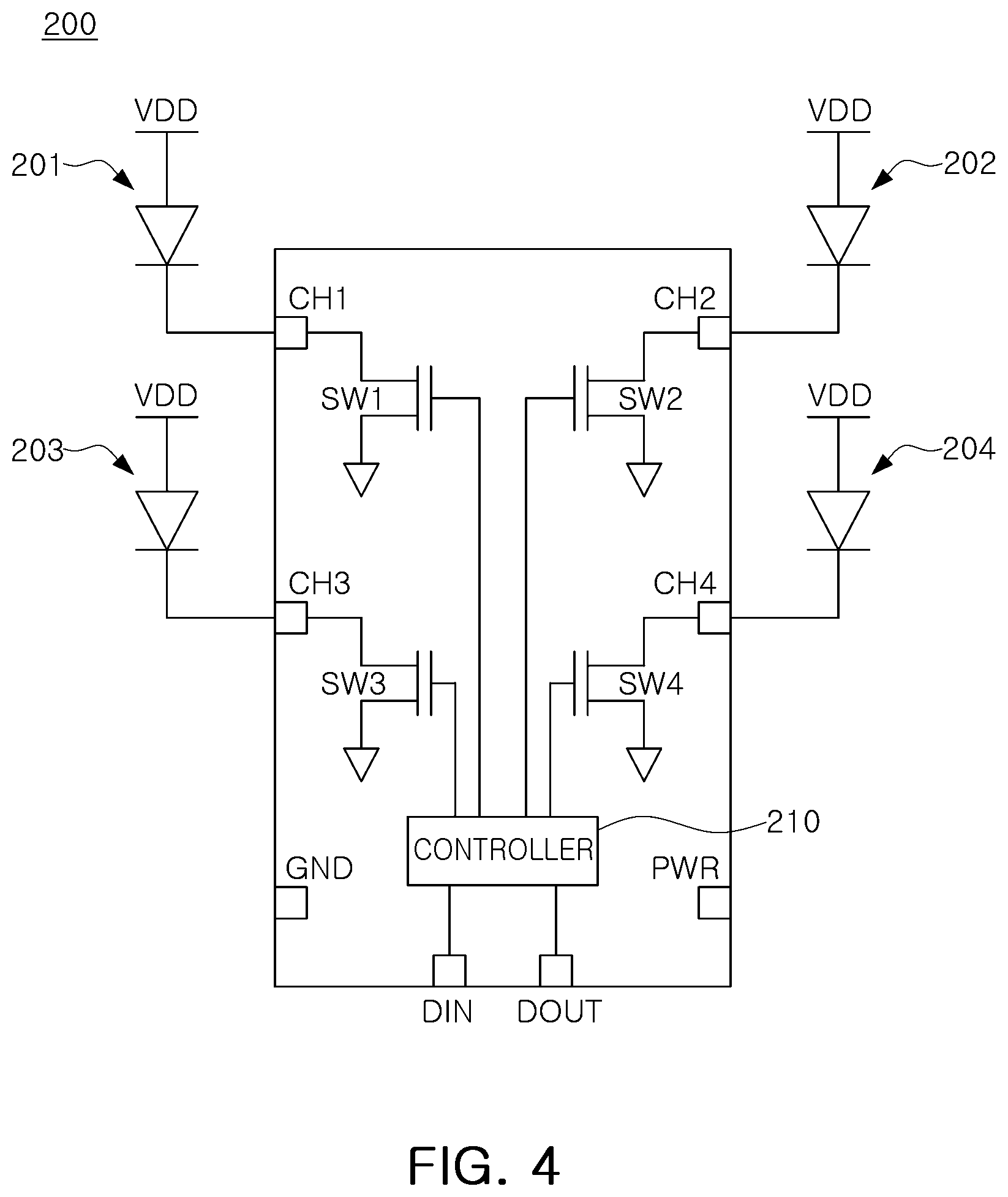 Patent US12092923 Figure 5 – Backlight system