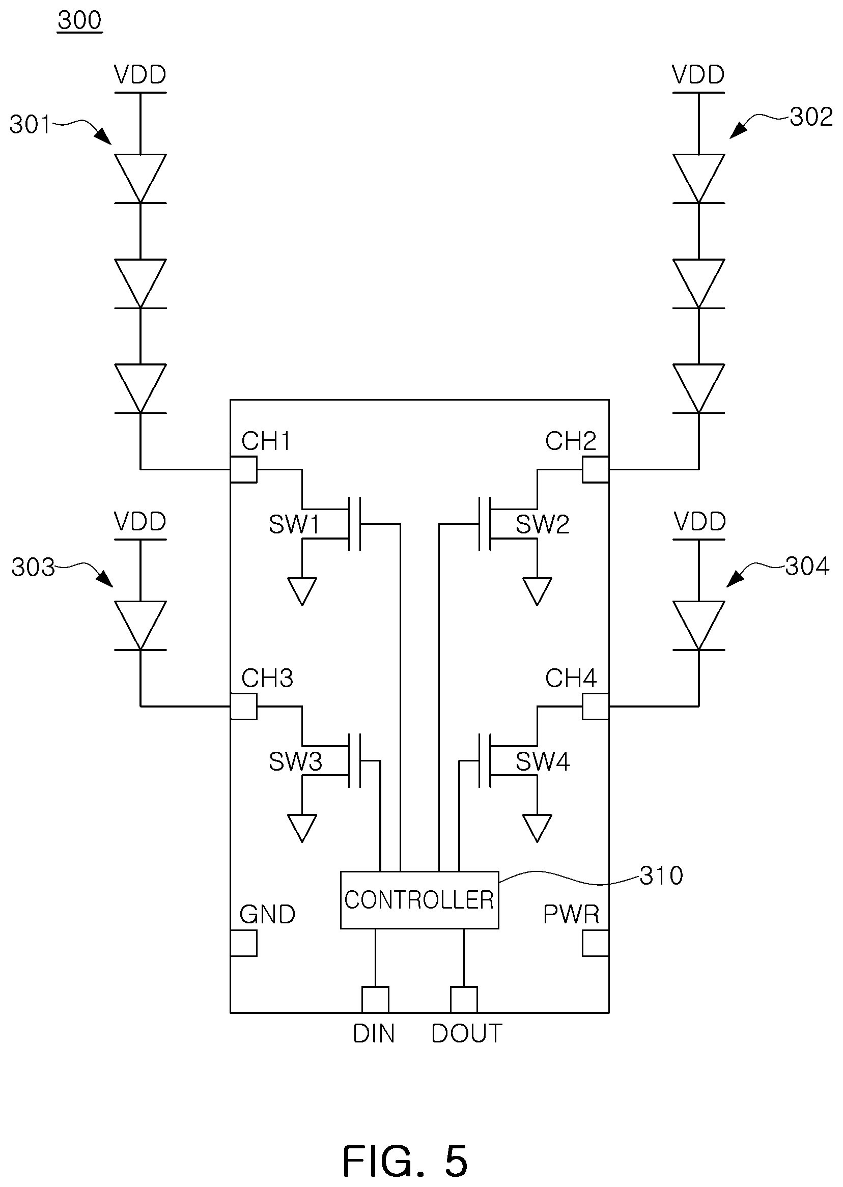 Patent US12092923 Figure 6 – Backlight system