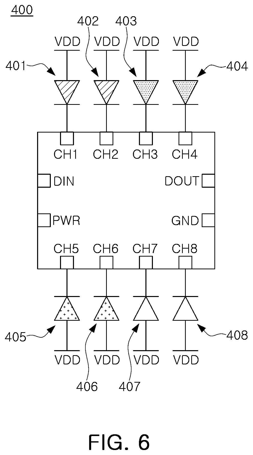 Patent US12092923 Figure 7 – Backlight system