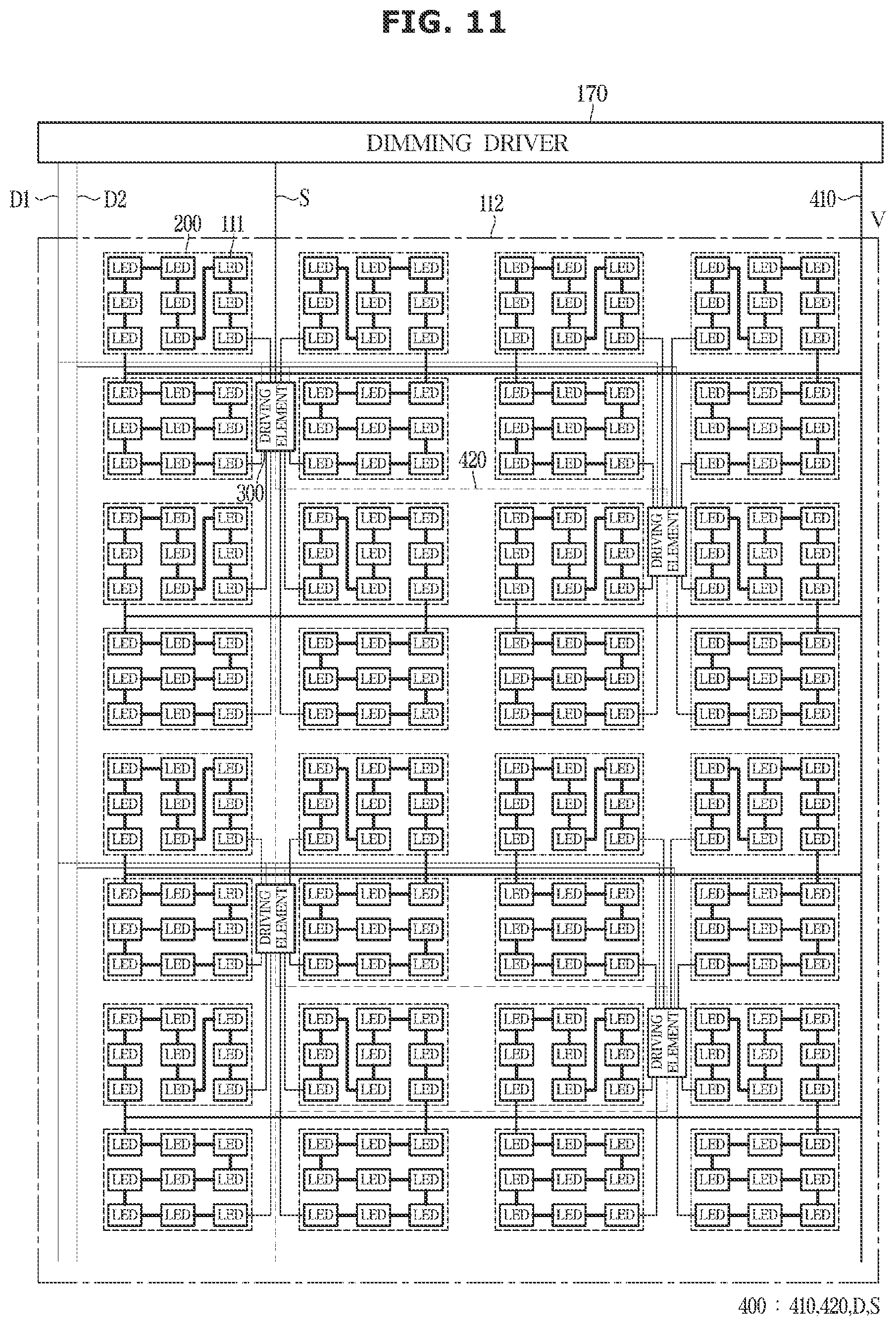 Patent US12092924 Figure 11 – Display apparatus