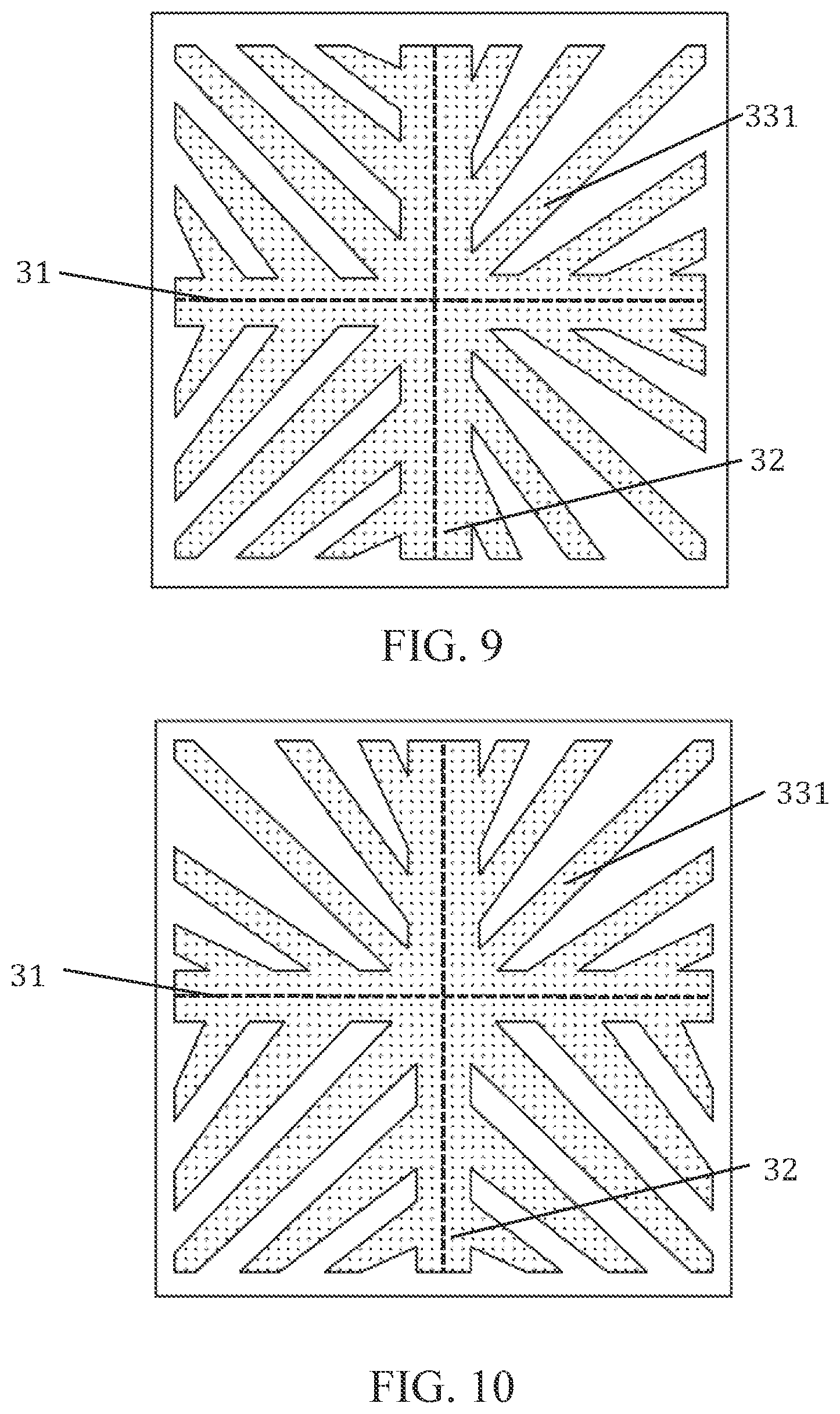 Patent US12092929 Figure 9 – Array substrate and liquid crystal display panel