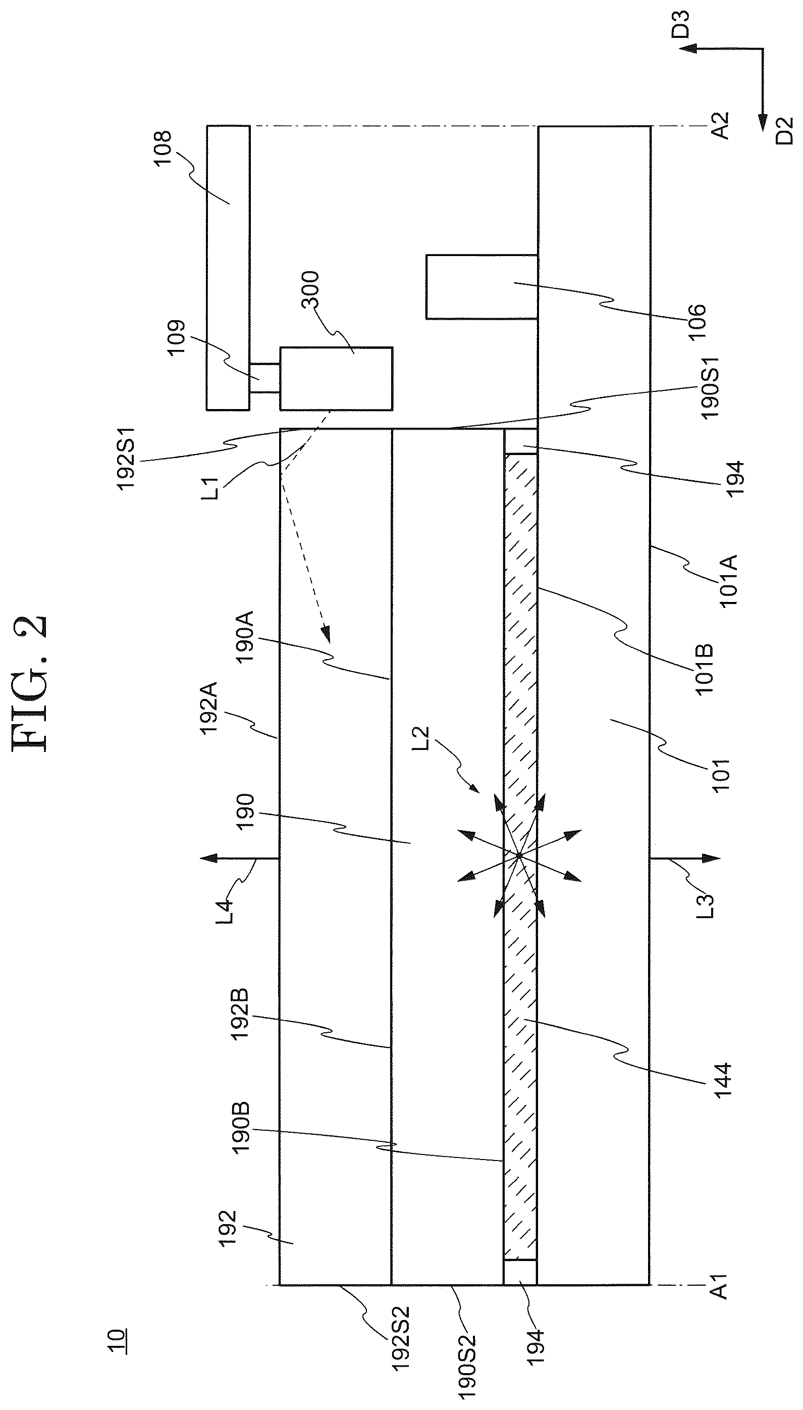 Patent US12092930 Figure 2 – Display device