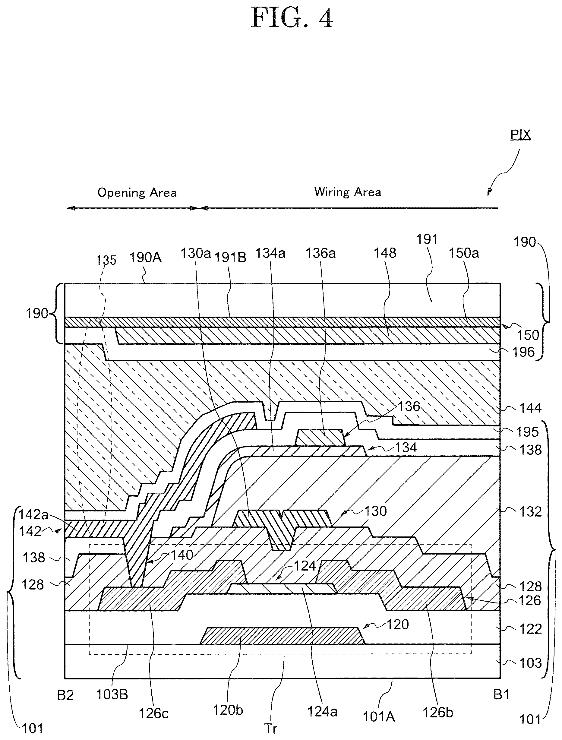 Patent US12092930 Figure 4 – Display device