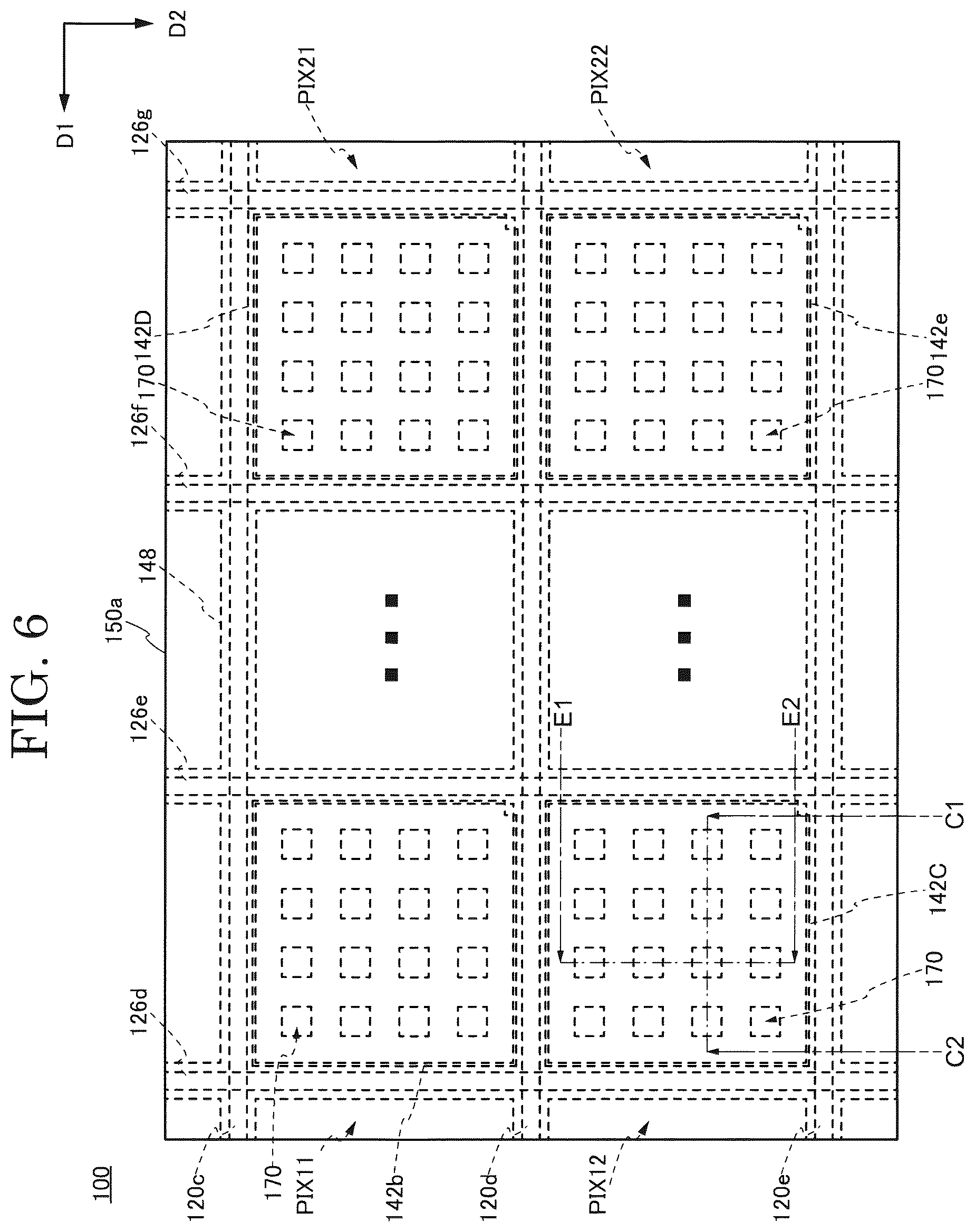 Patent US12092930 Figure 6 – Display device
