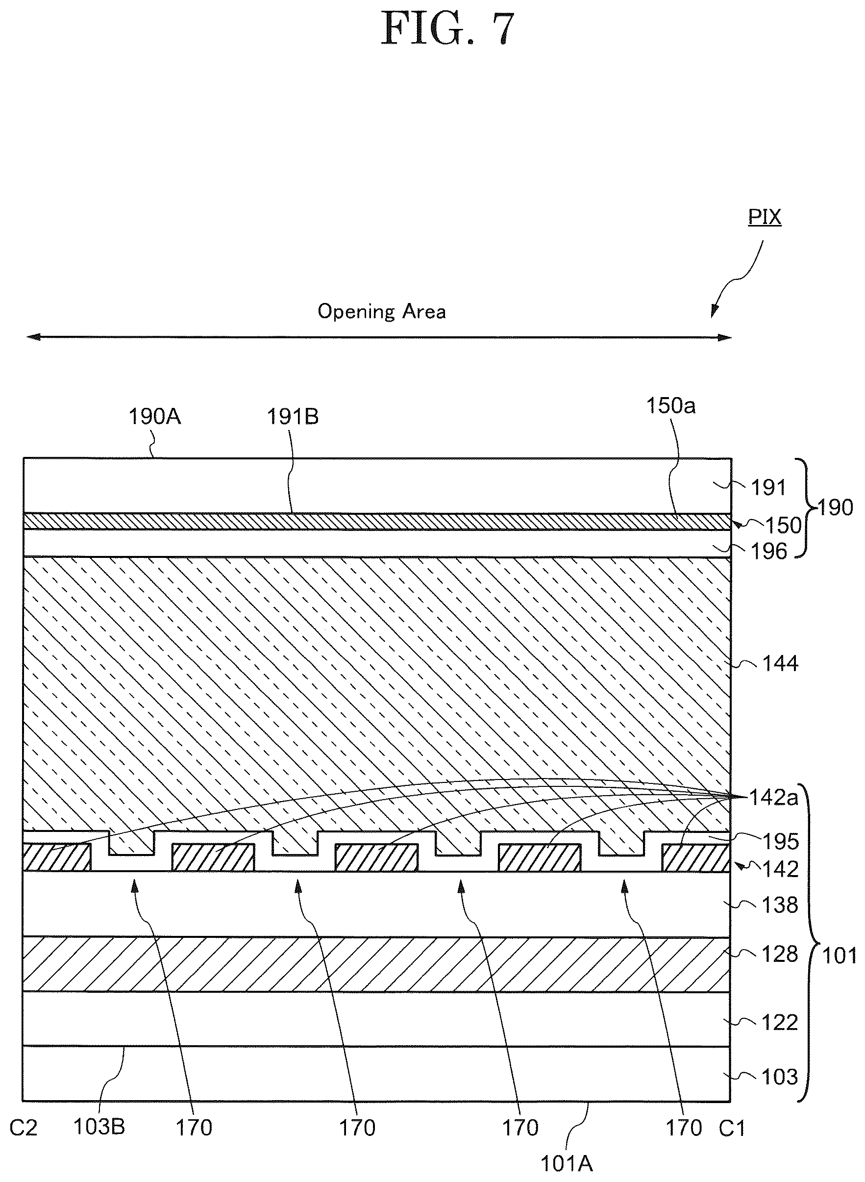 Patent US12092930 Figure 7 – Display device