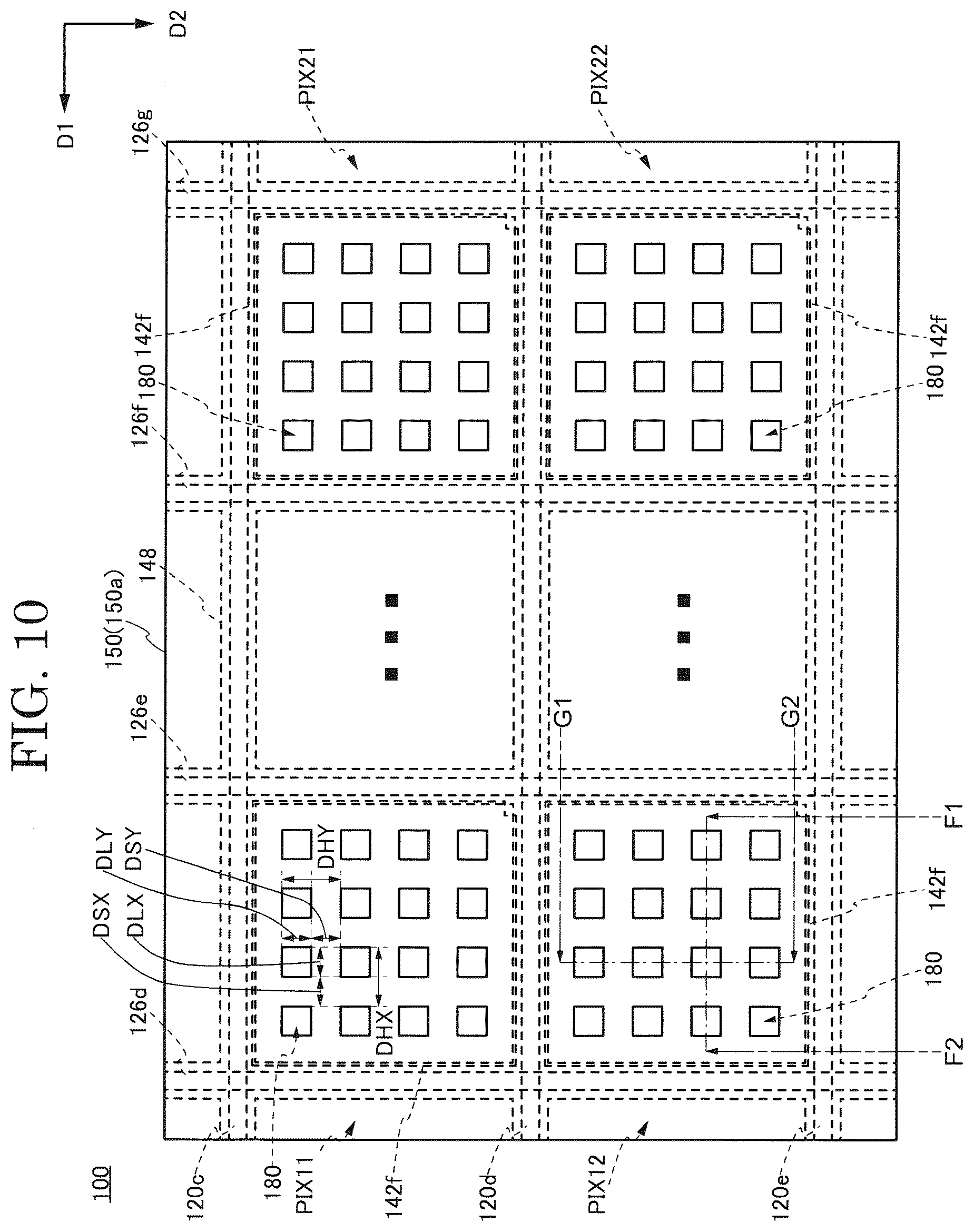 Patent US12092930 Figure 10 – Display device