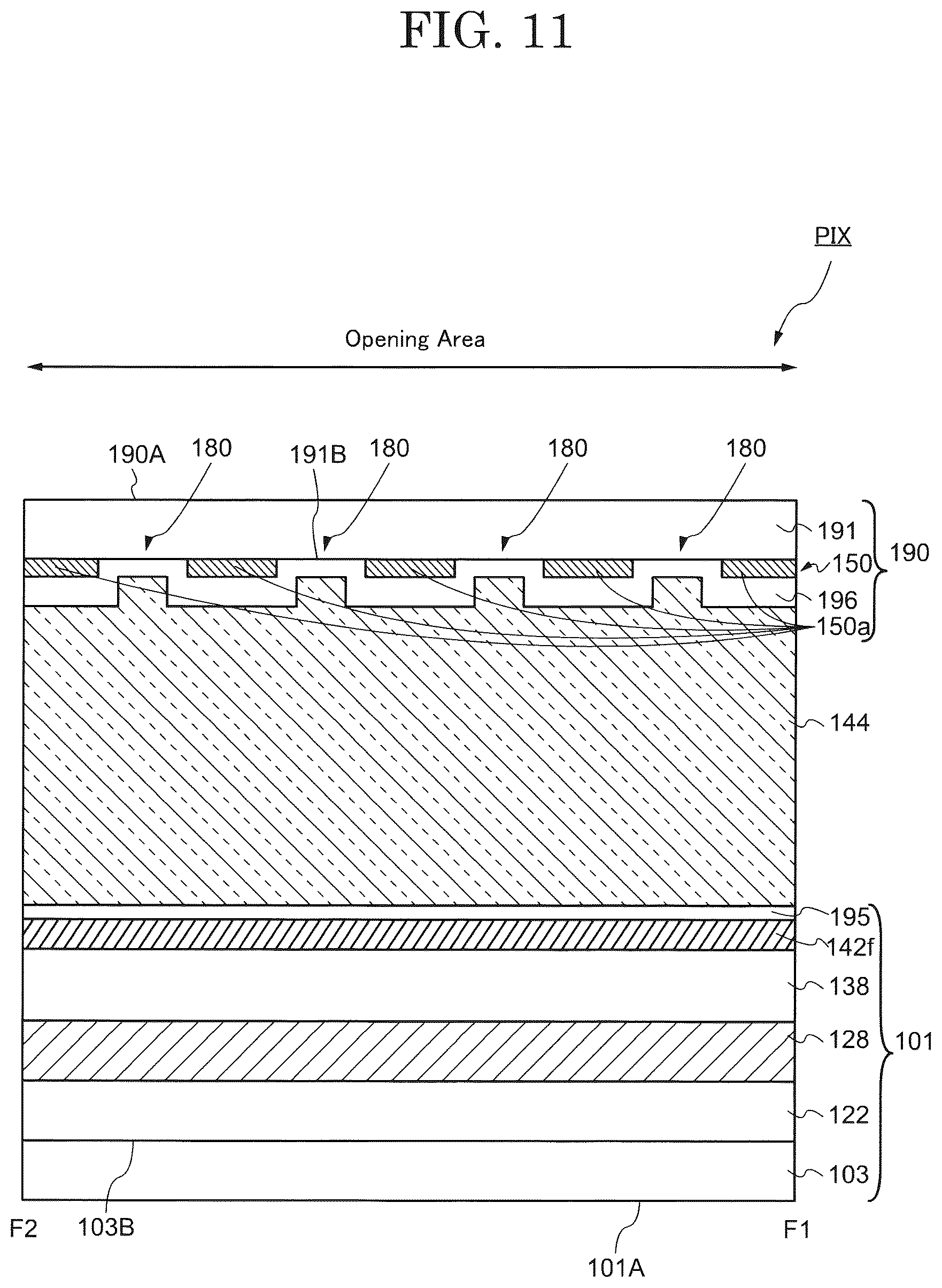 Patent US12092930 Figure 11 – Display device