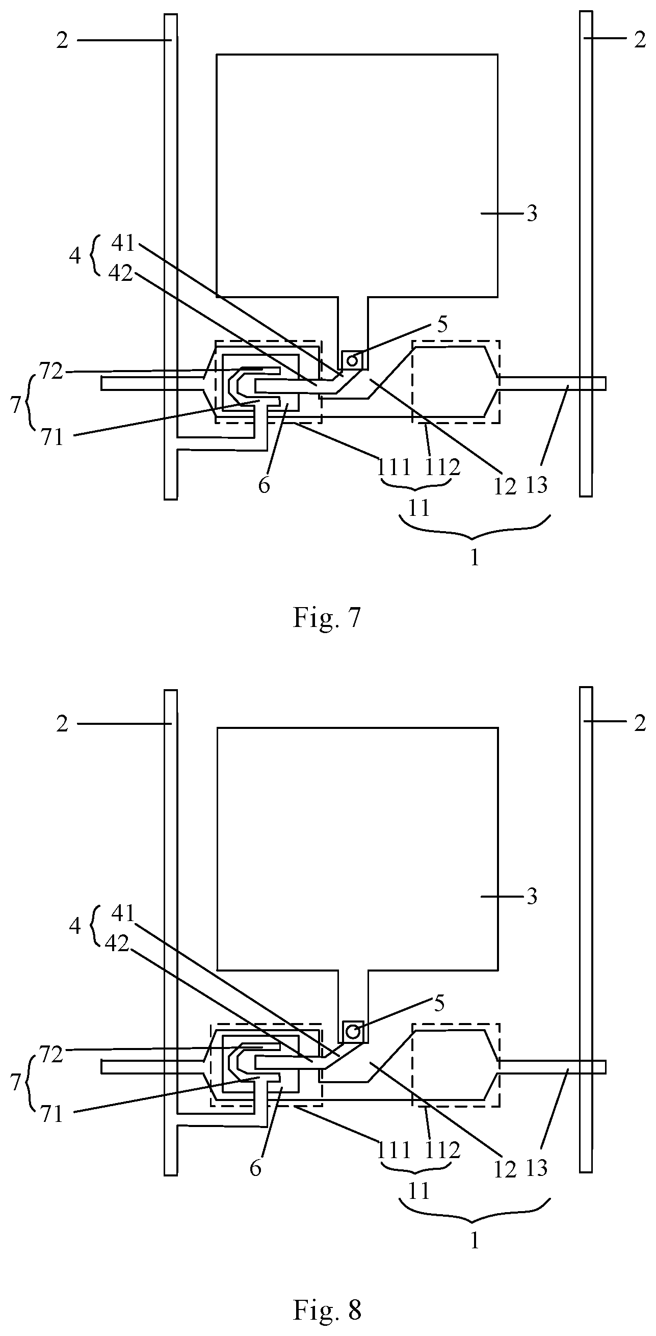 Patent US12092934 Figure 4 – Array substrate and display device
