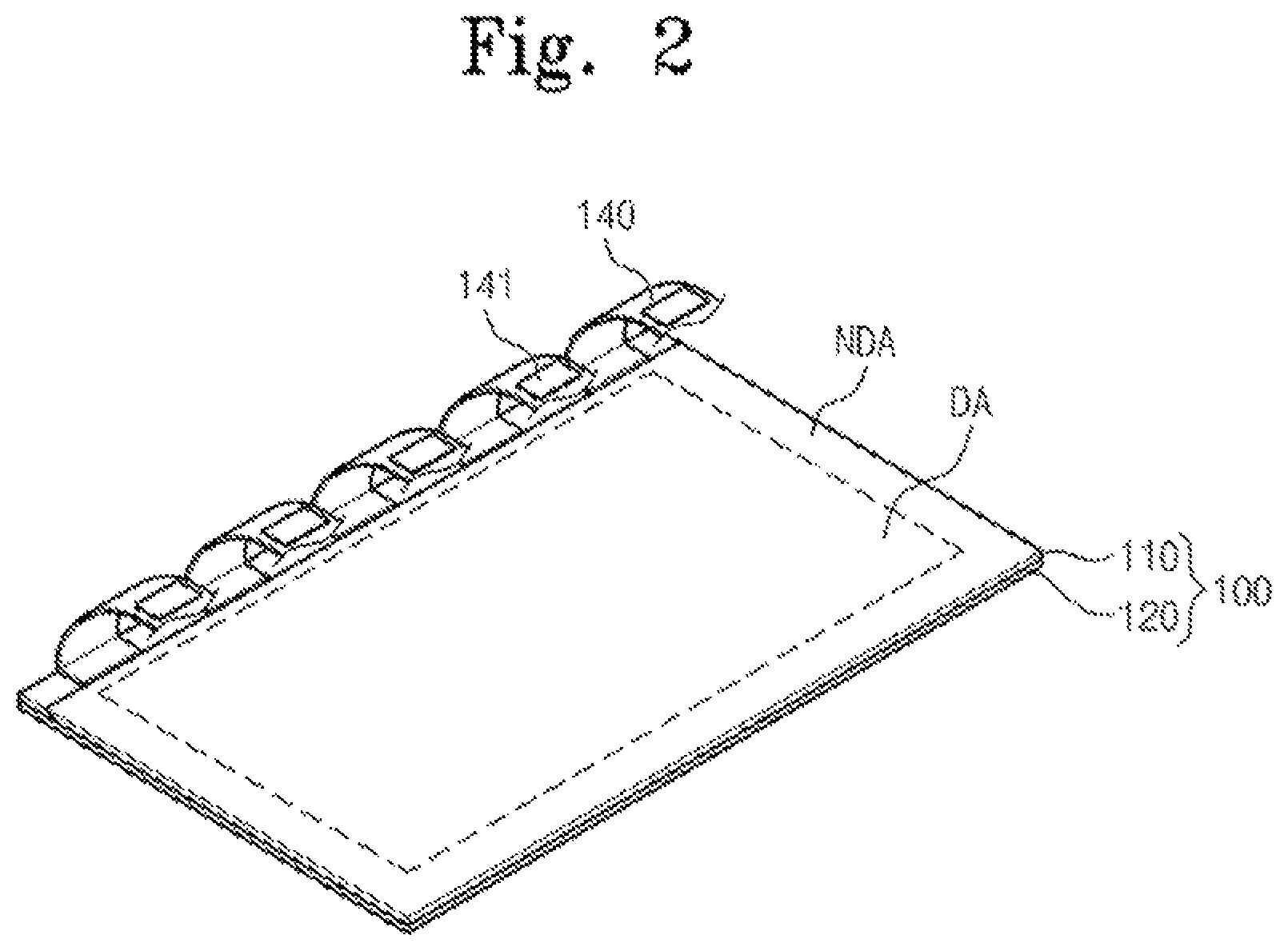Patent US12092935 Figure 2 – Display panel and method of manufacturing the same