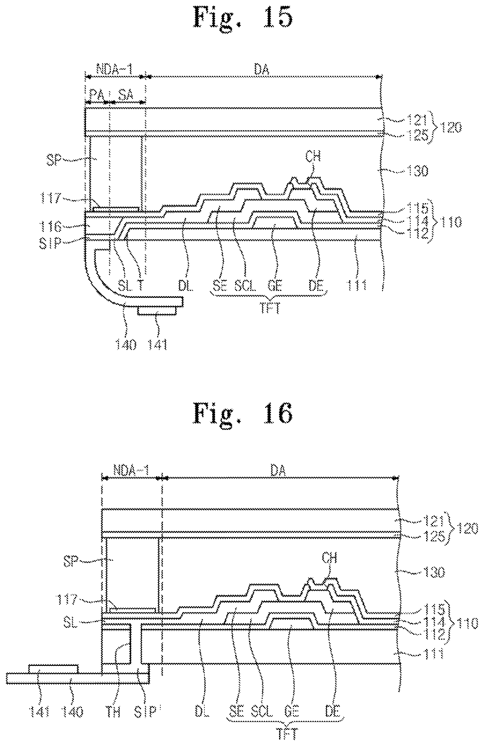 Patent US12092935 Figure 10 – Display panel and method of manufacturing the same
