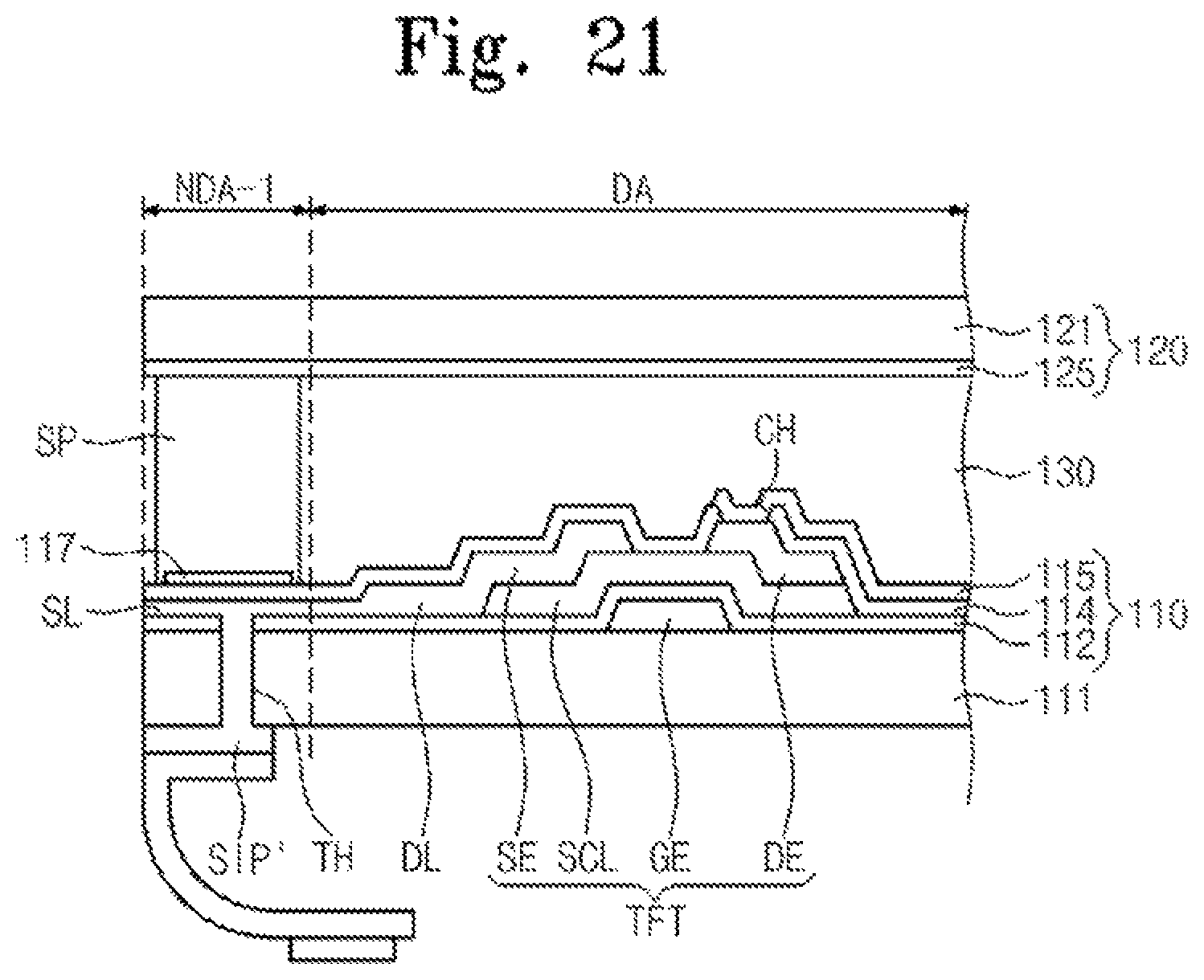 Patent US12092935 Figure 13 – Display panel and method of manufacturing the same