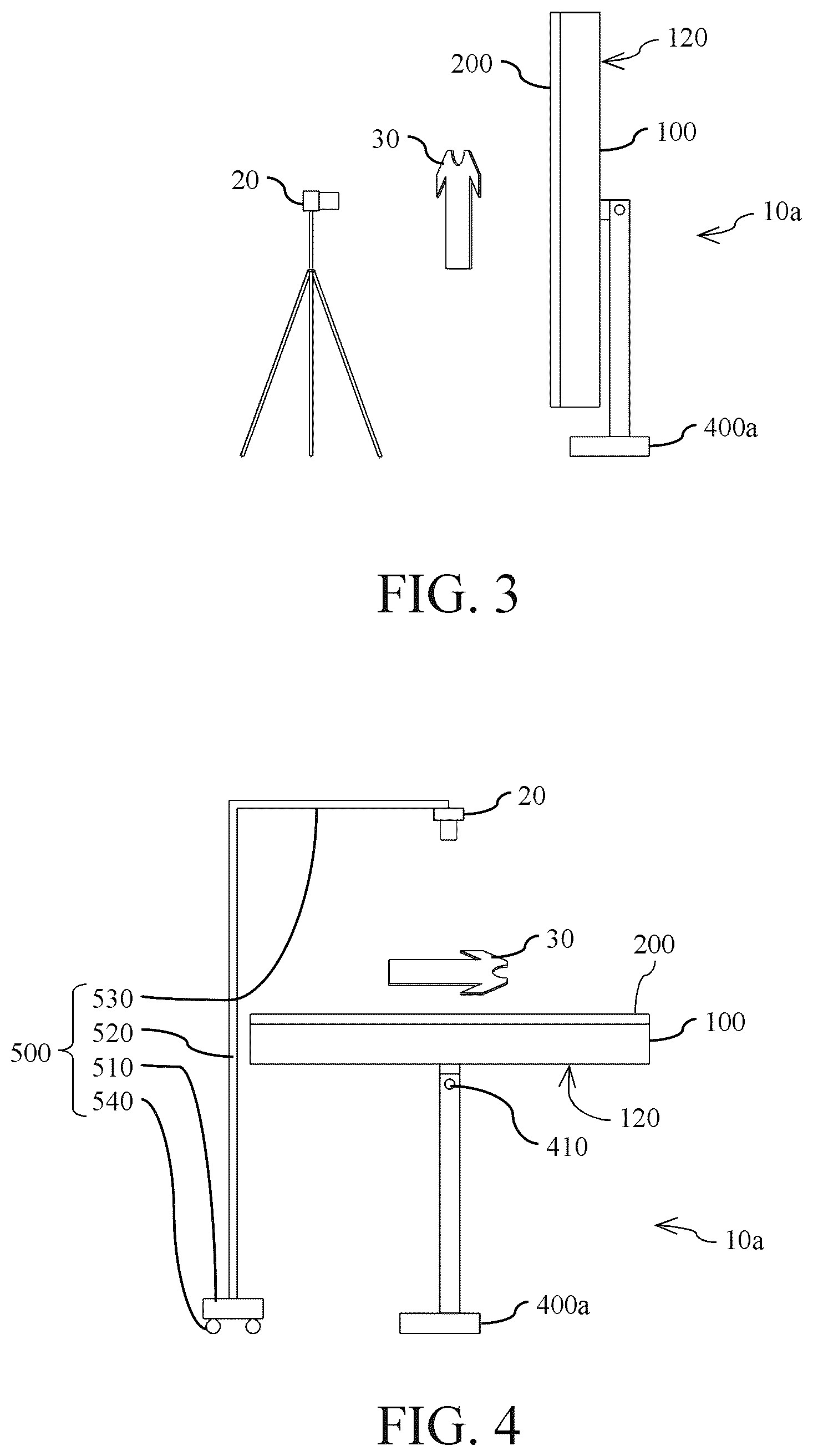Patent US12092943 Figure 2 – Light panel swapping mechanism between top and side shot photography