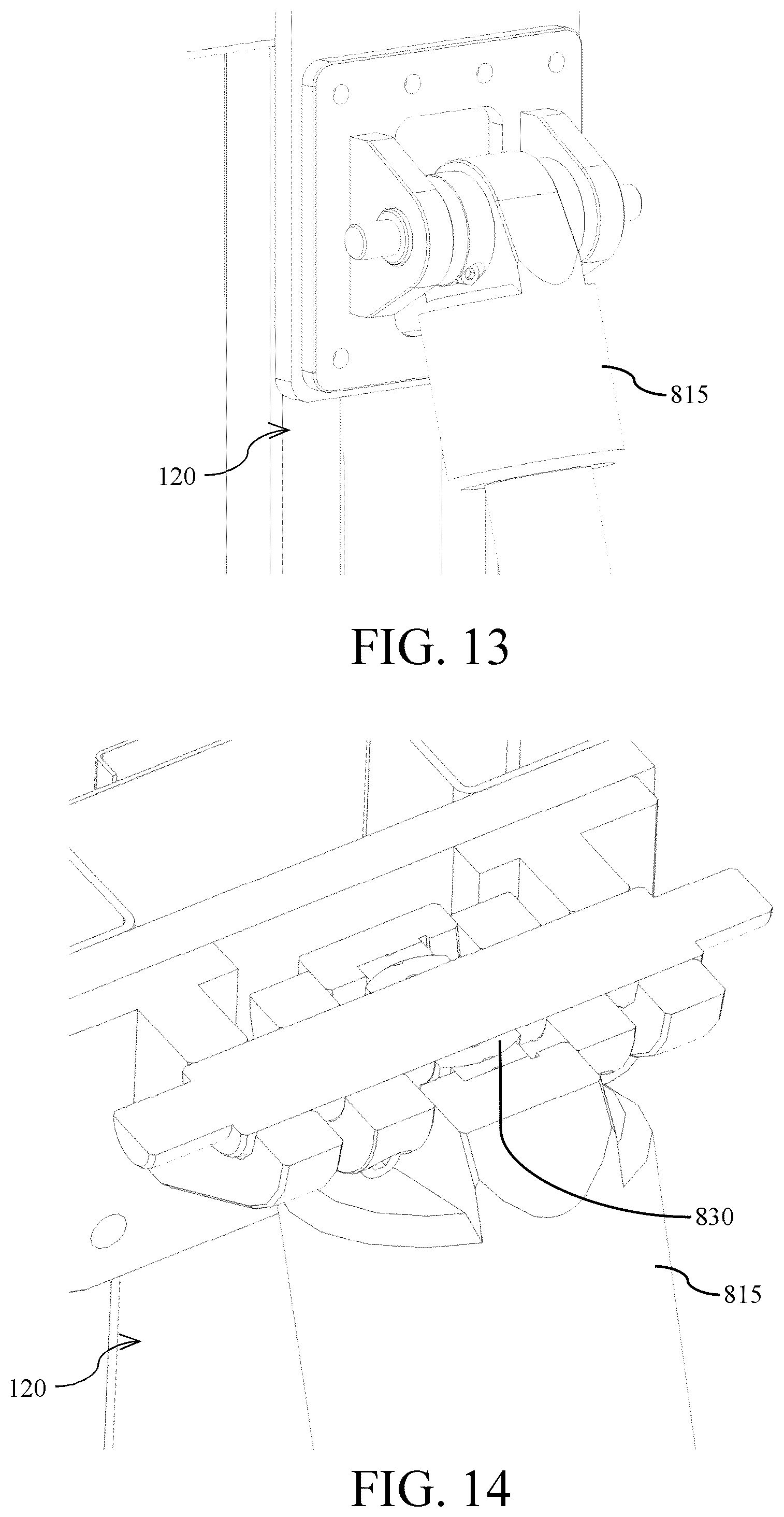 Patent US12092943 Figure 7 – Light panel swapping mechanism between top and side shot photography