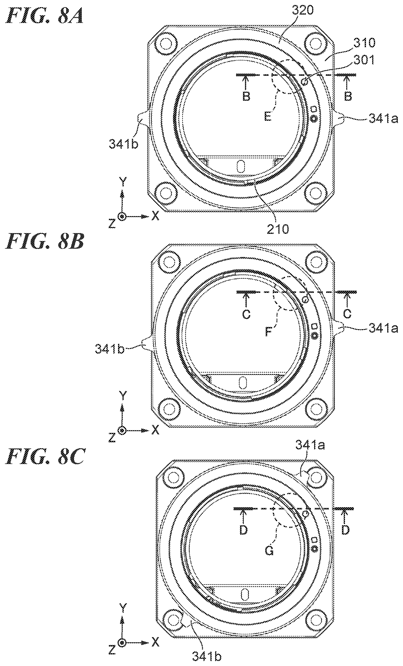 Patent US12092944 Figure 8 – Mount module with waterproofness and image pickup apparatus equipped with mount module