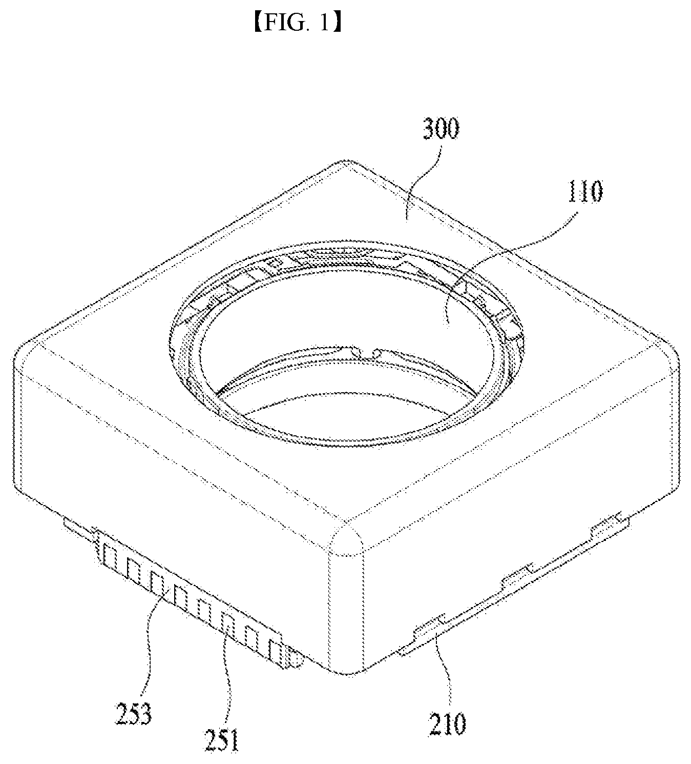 Patent US12092949 Figure 1 – Lens moving apparatus, and camera module and portable device including same