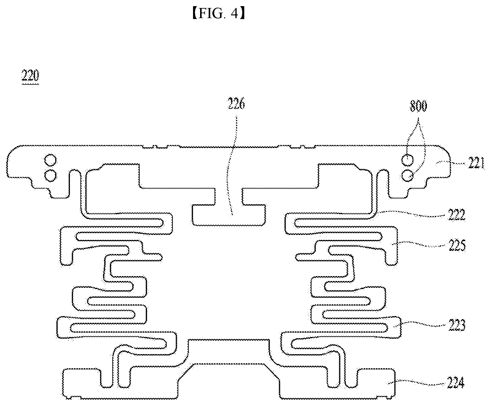 Patent US12092949 Figure 4 – Lens moving apparatus, and camera module and portable device including same