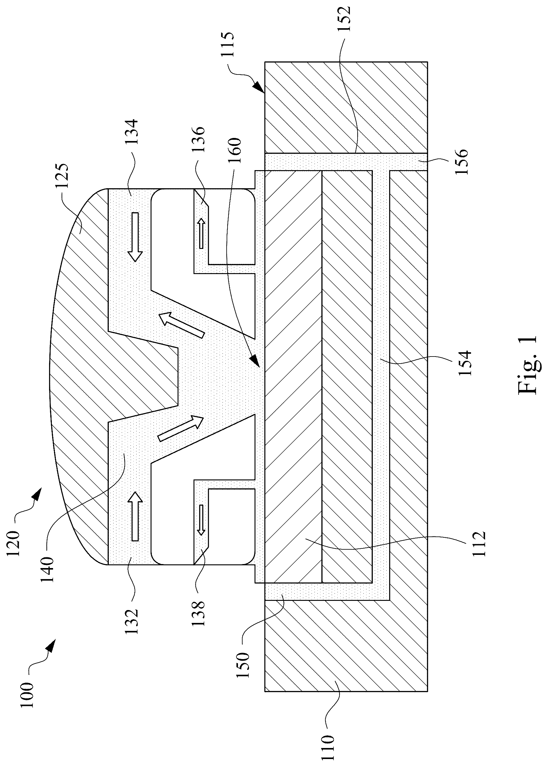 Patent US12092958 Figure 1 – Wafer stage and method of using