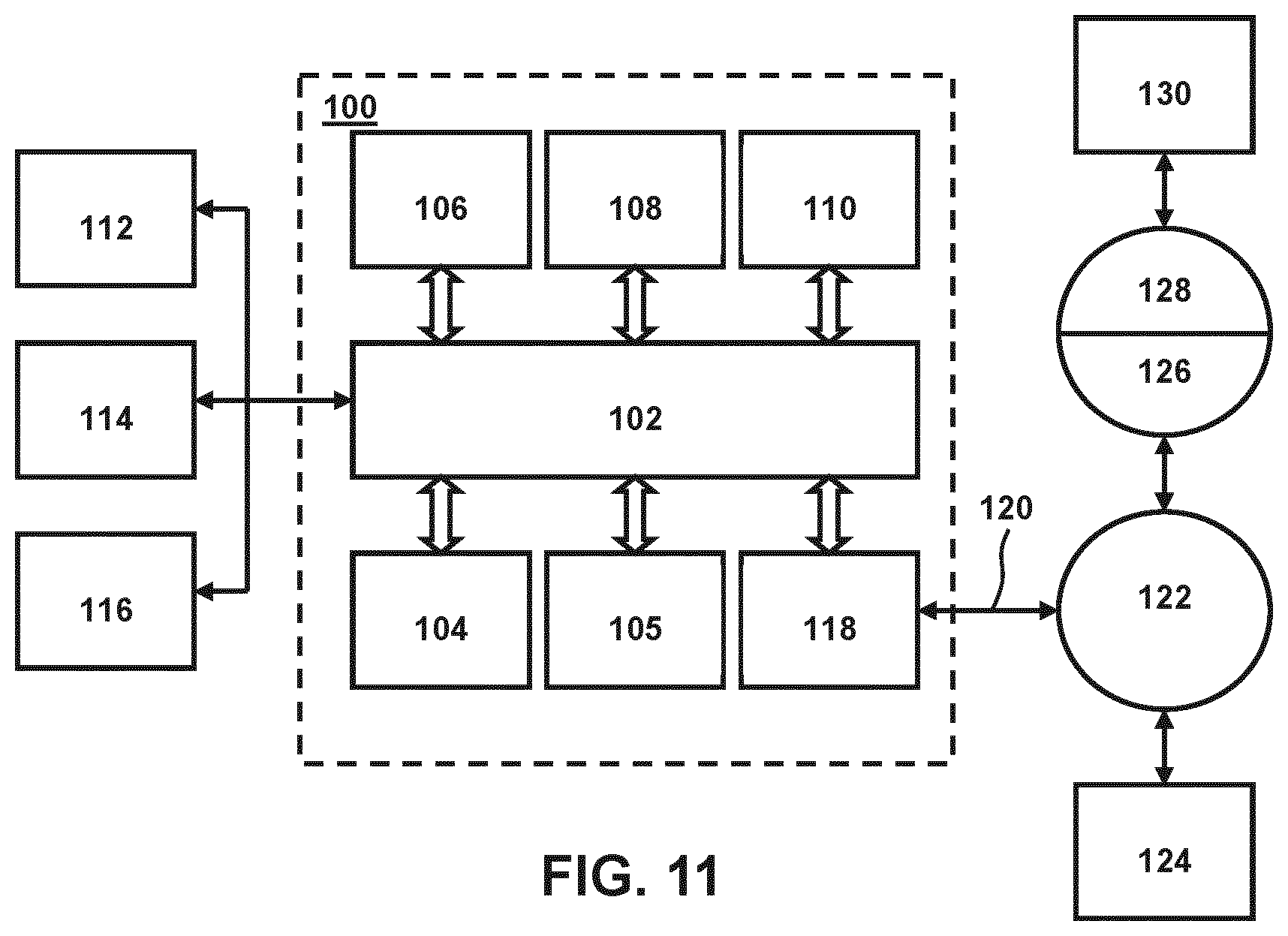 Patent US12092964 Figure 11 – Optically determining electrical contact between metallic features in different layers in a structure