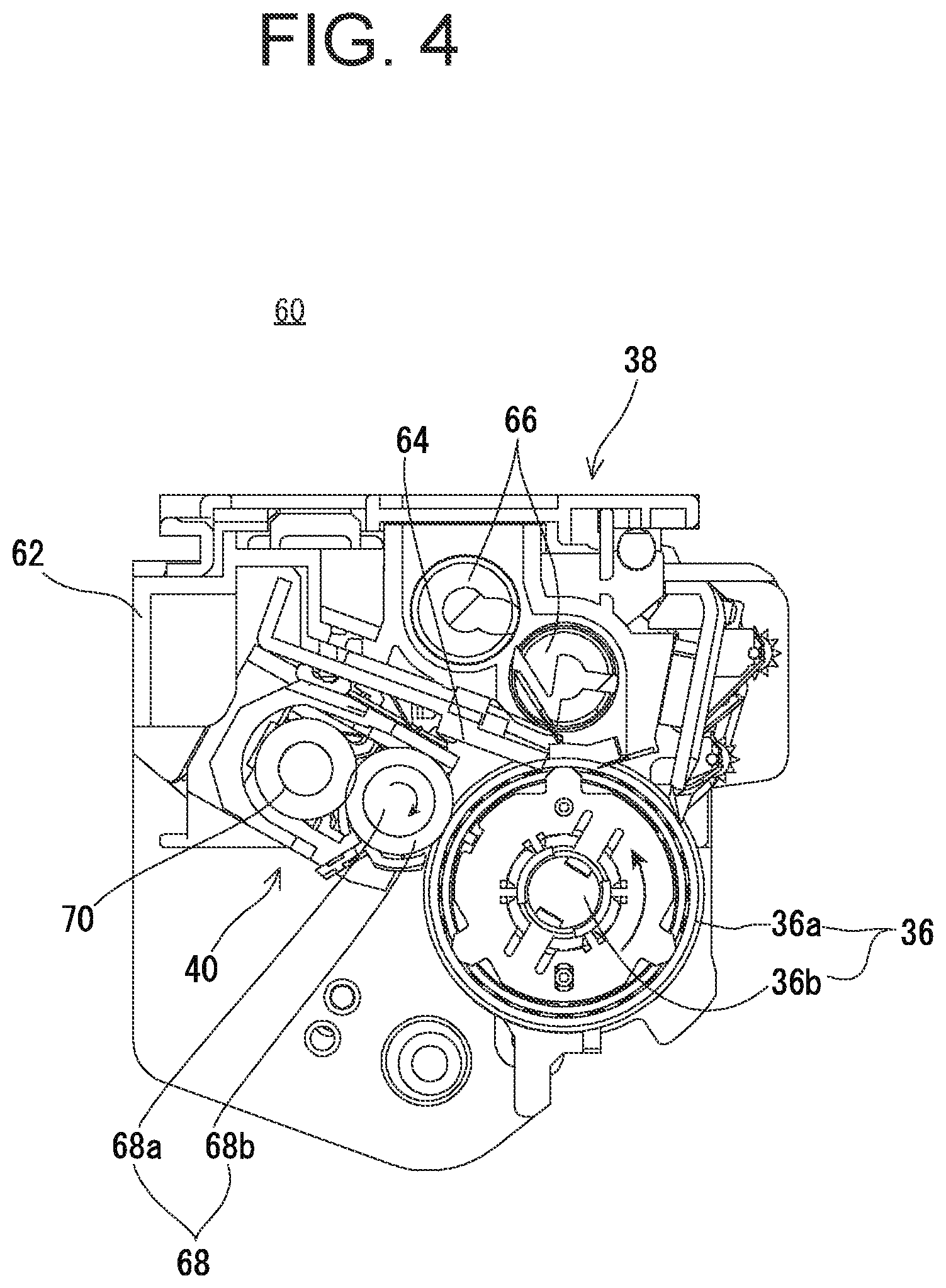Patent US12092968 Figure 3 – Process unit and image-forming apparatus