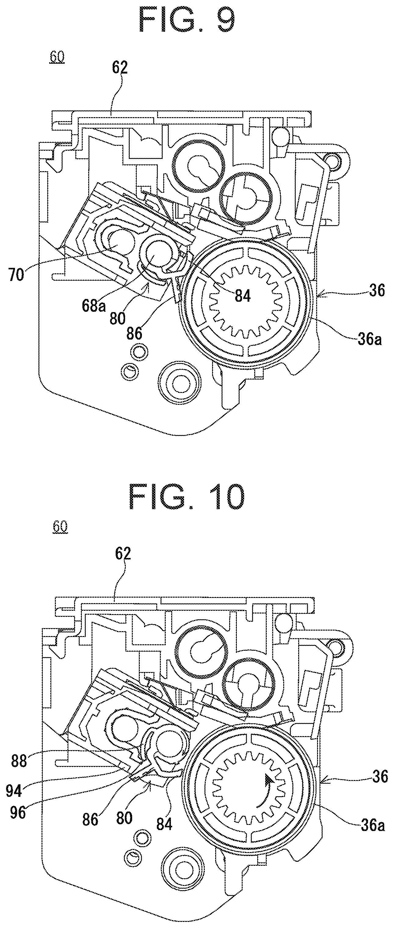 Patent US12092968 Figure 7 – Process unit and image-forming apparatus
