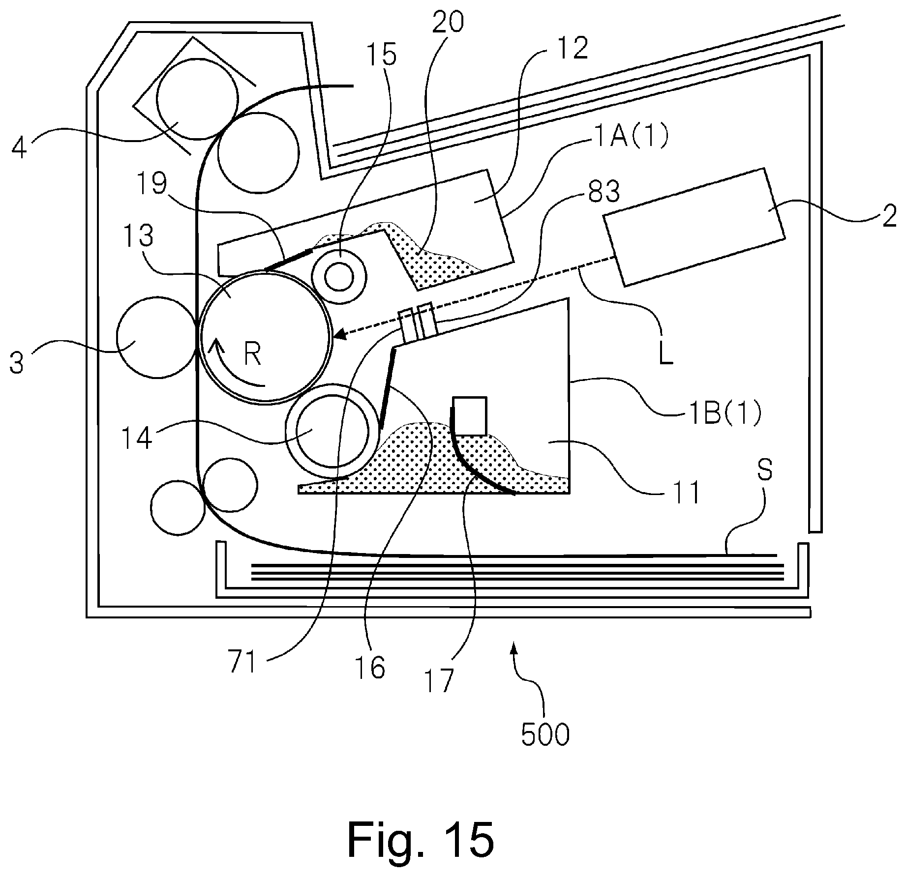 Patent US12092970 Figure 15 – Image forming apparatus