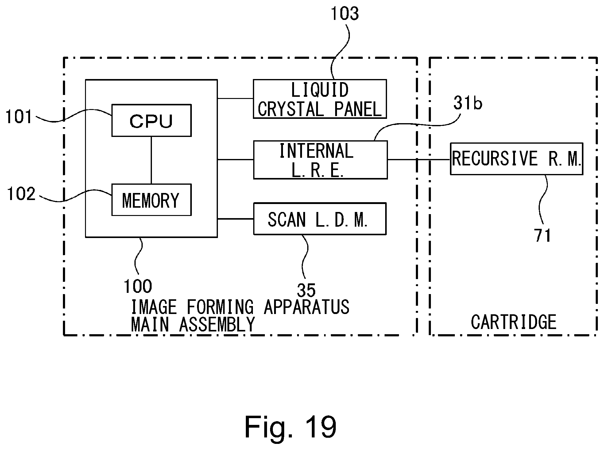 Patent US12092970 Figure 19 – Image forming apparatus