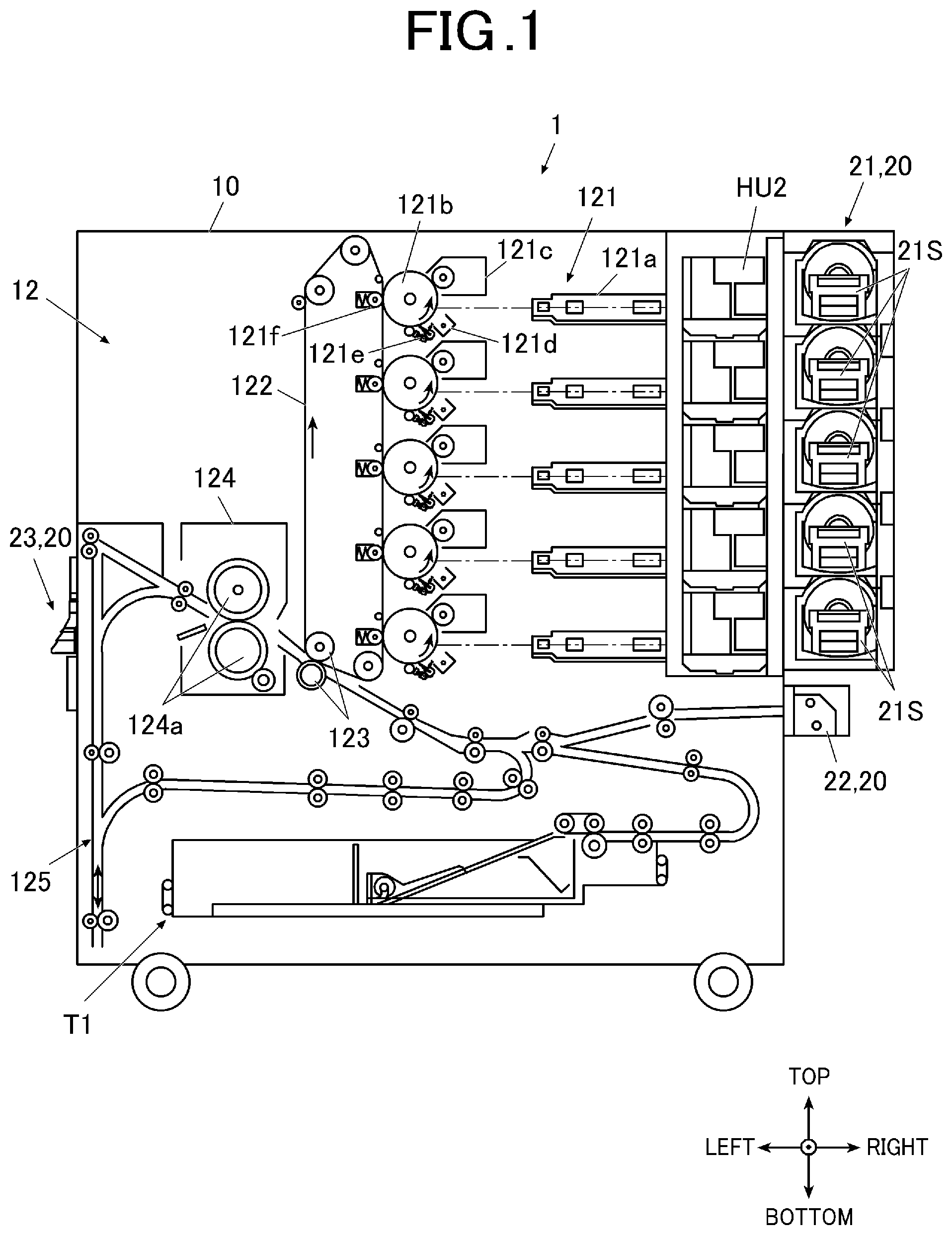 Patent US12092971 Figure 1 – Image forming apparatus