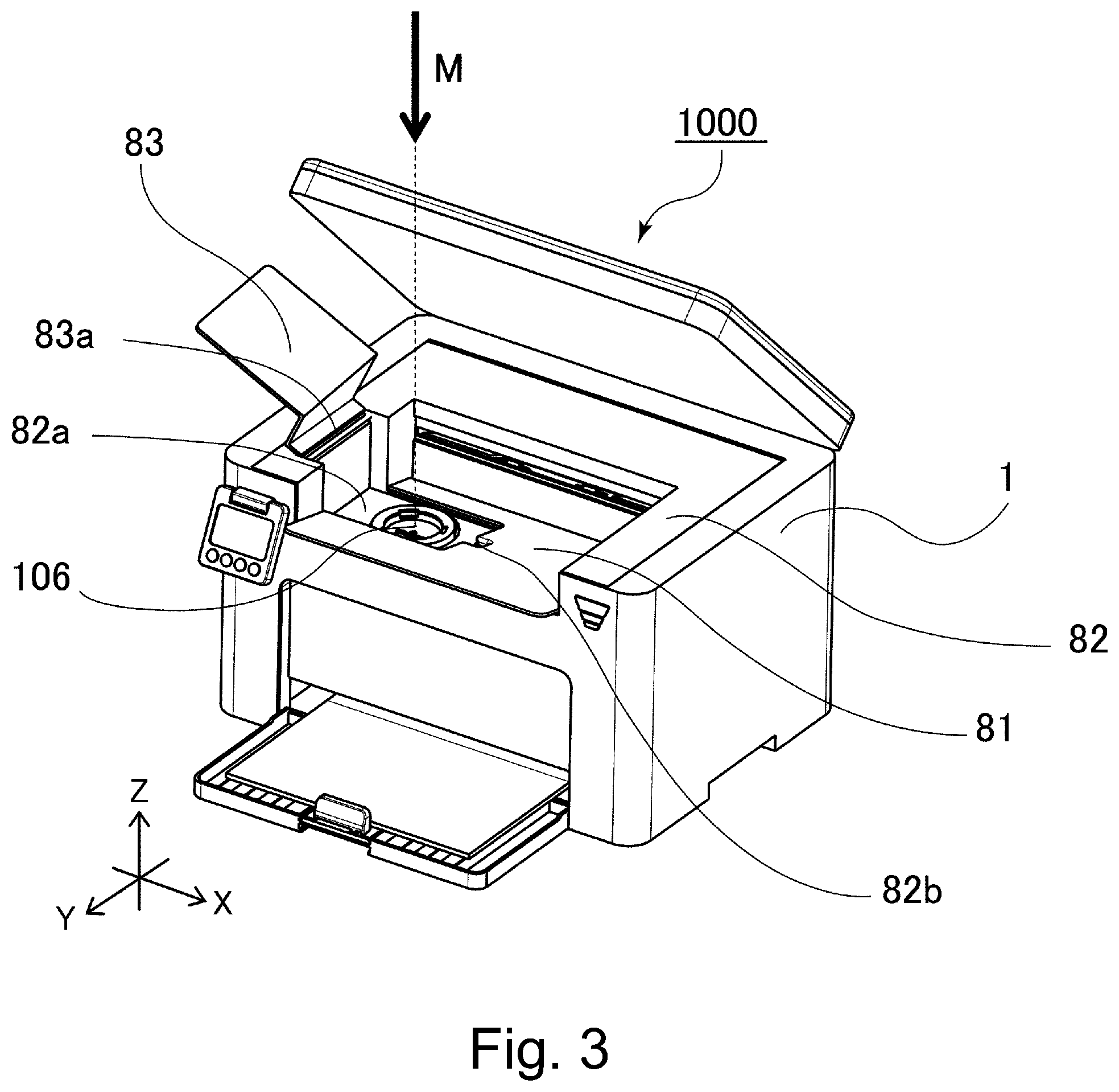 Patent US12092973 Figure 3 – Image forming apparatus
