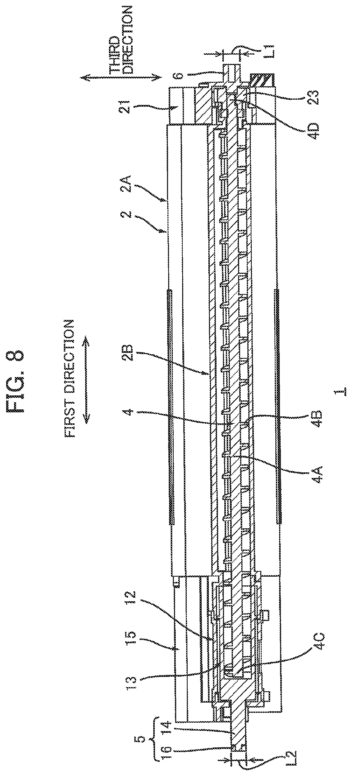 Patent US12092974 Figure 8 – Toner cartridge attachable to image forming apparatus