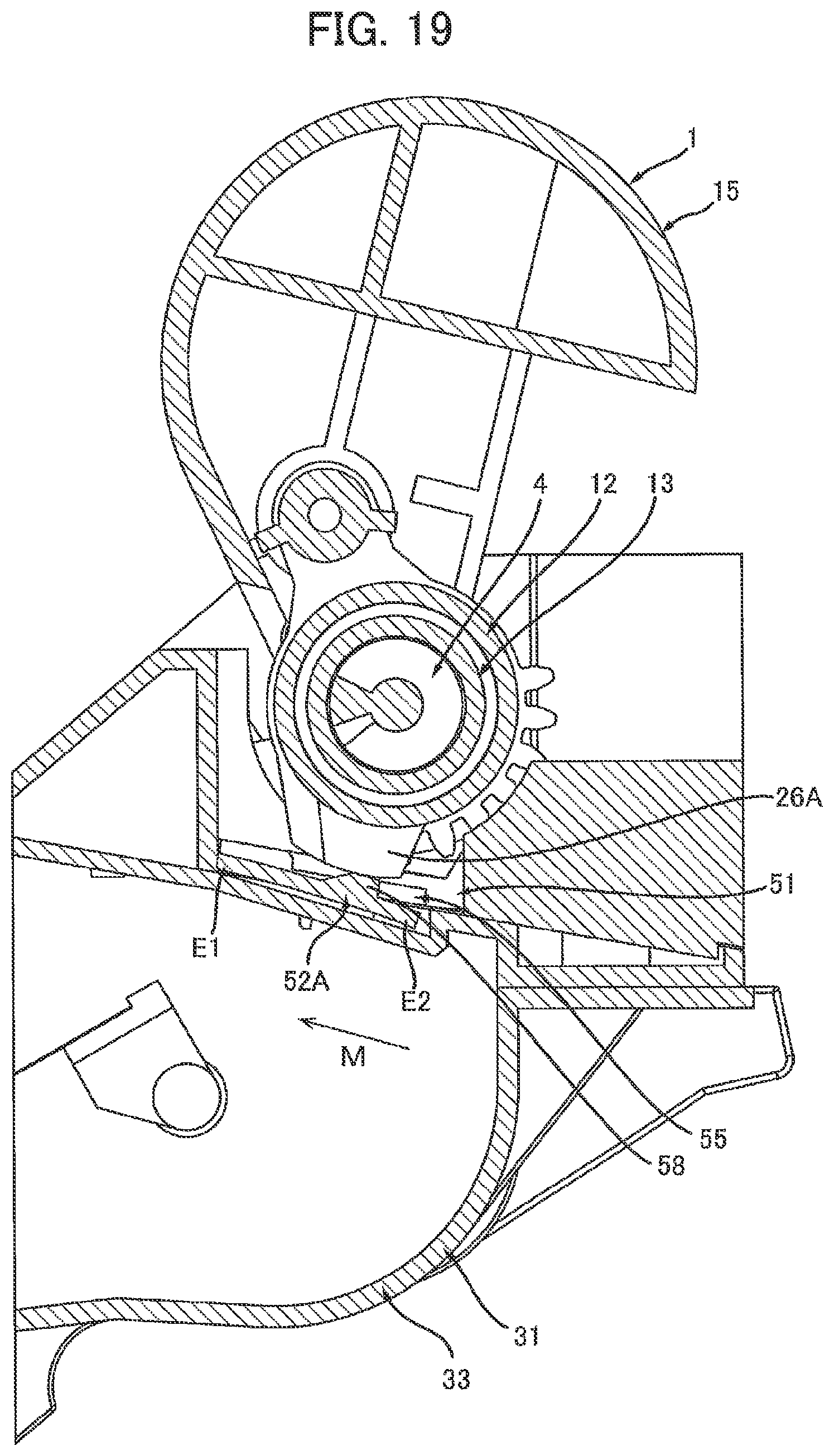 Patent US12092974 Figure 19 – Toner cartridge attachable to image forming apparatus