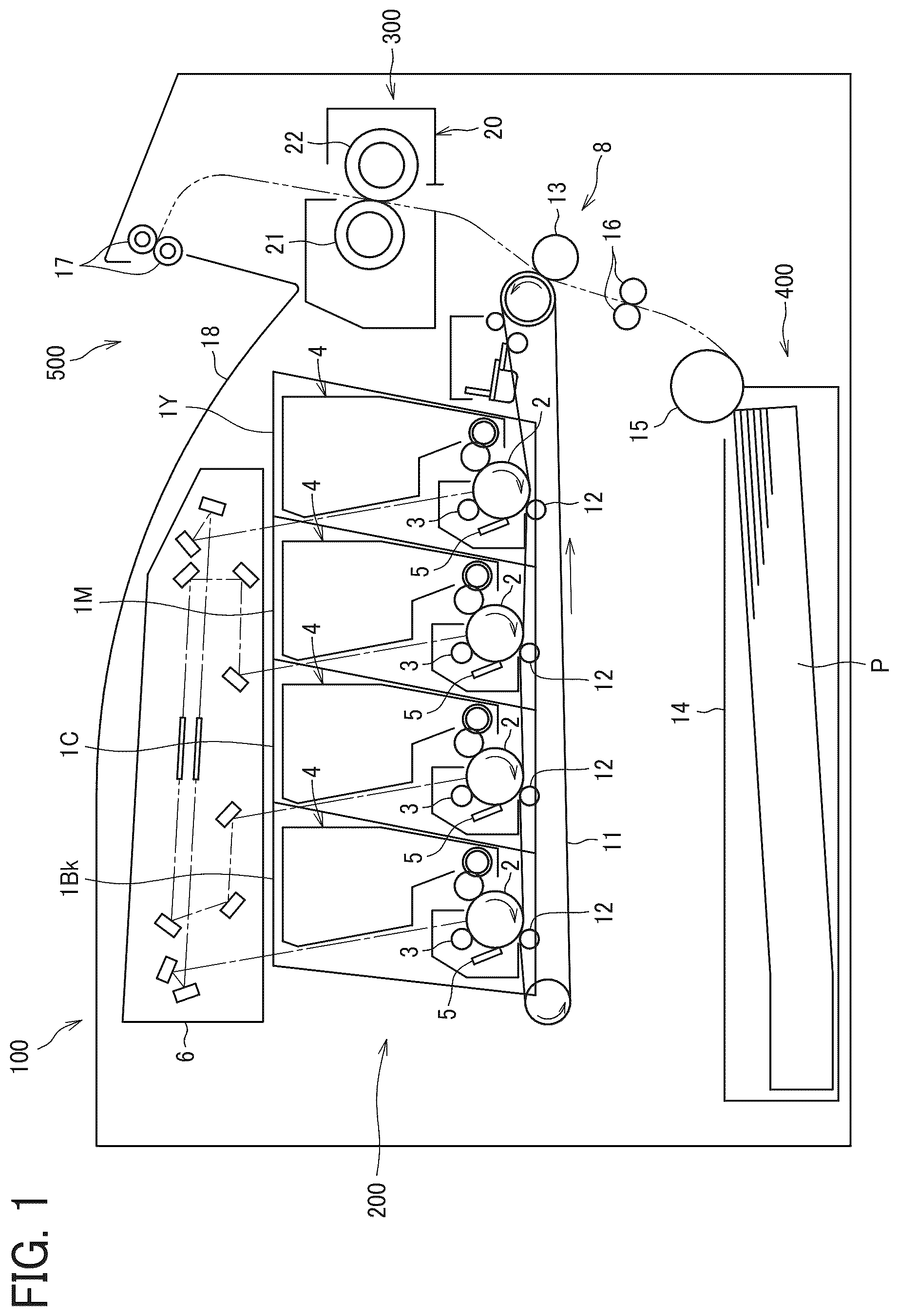 Patent US12092978 Figure 1 – Fixing device and image forming apparatus incorporating the same
