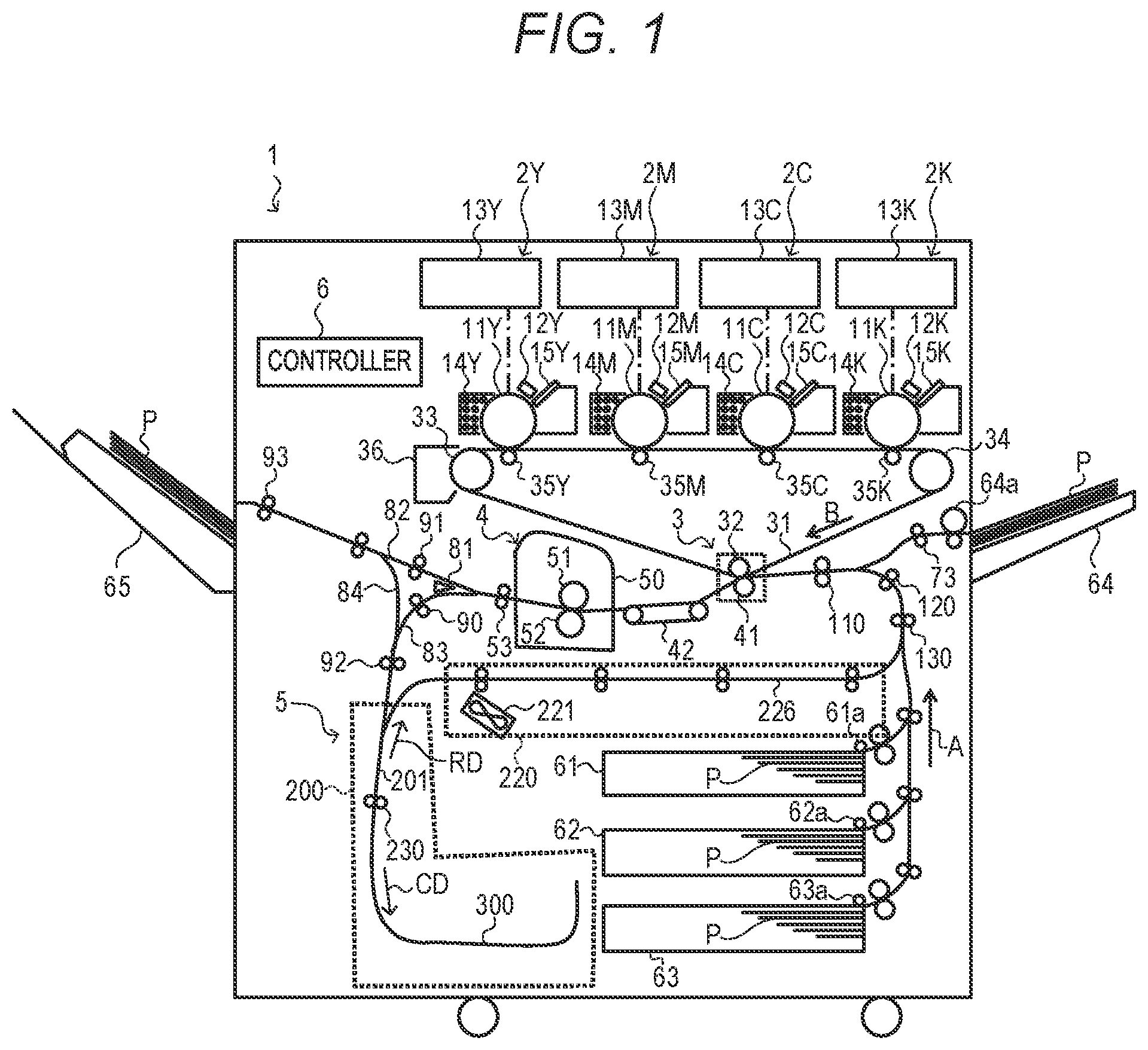Patent US12092979 Figure 1 – Sheet conveying apparatus and image forming apparatus