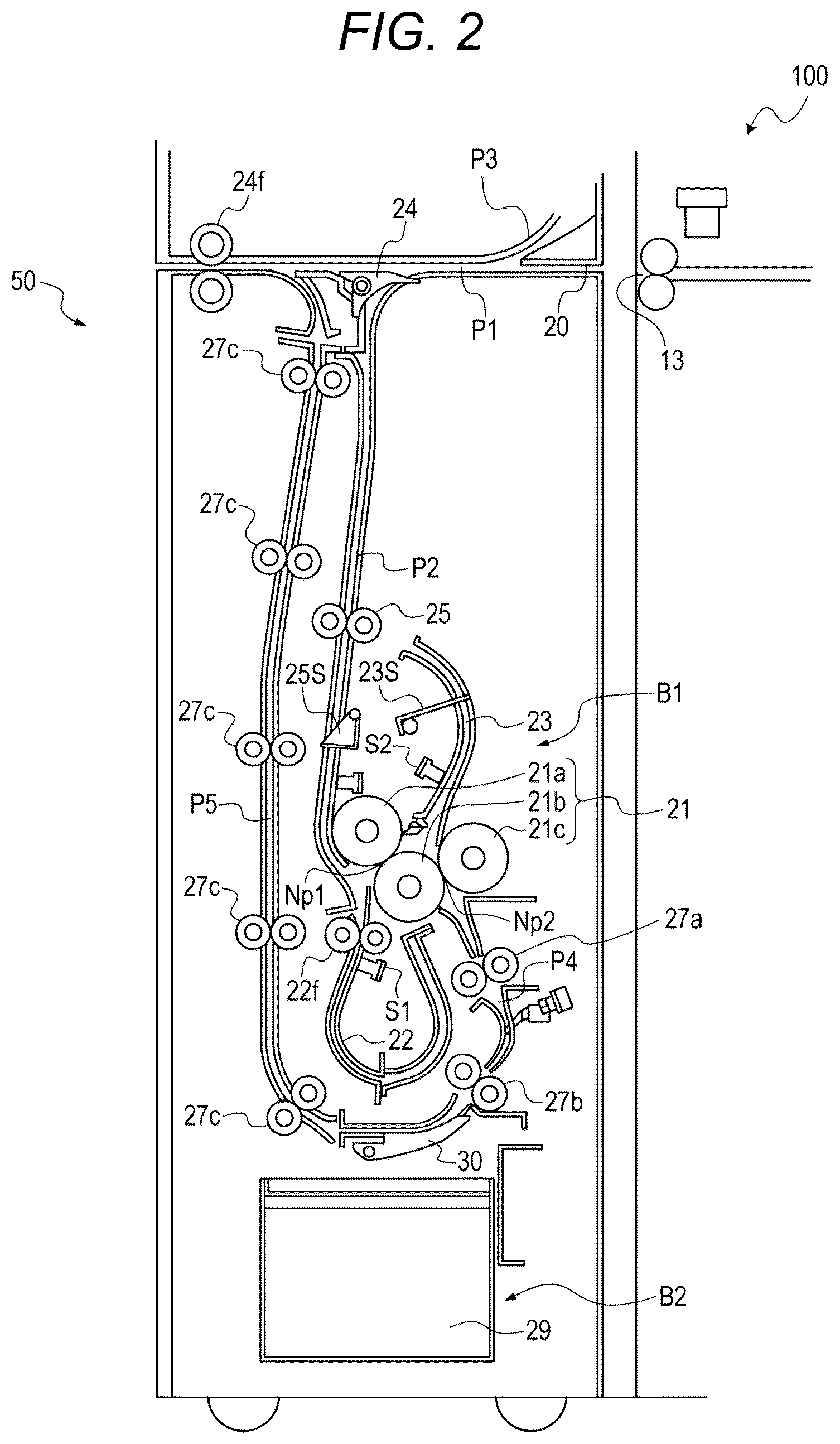 Patent US12092980 Figure 2 – Calculation system, image forming apparatus, and image forming system