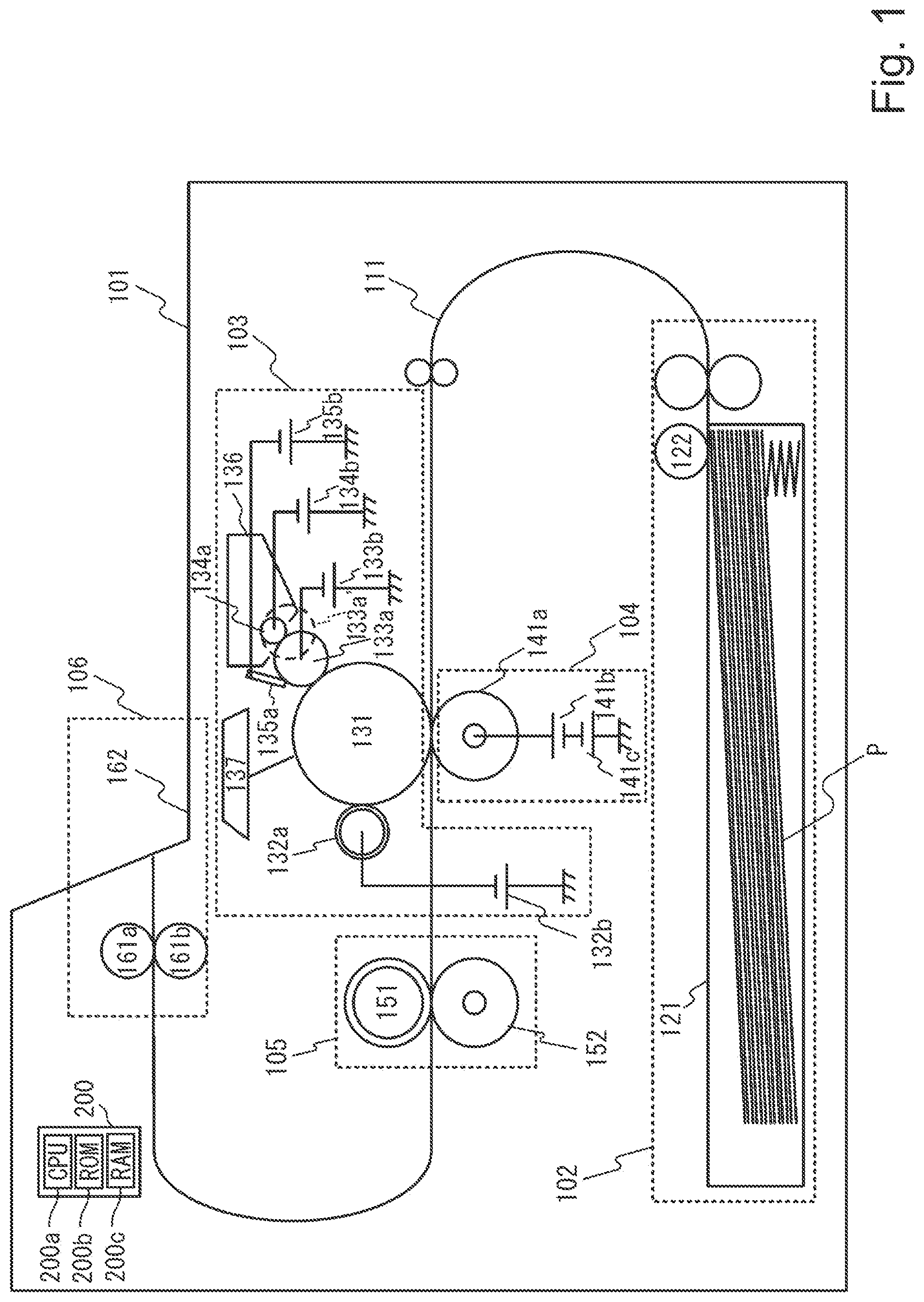 Patent US12092983 Figure 1 – Image forming apparatus