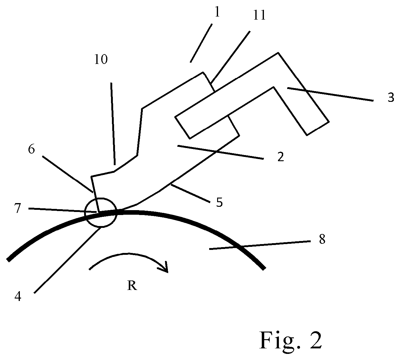 Patent US12092984 Figure 2 – Electrophotography cleaning blade, process cartridge, and electrophotographic image formation device