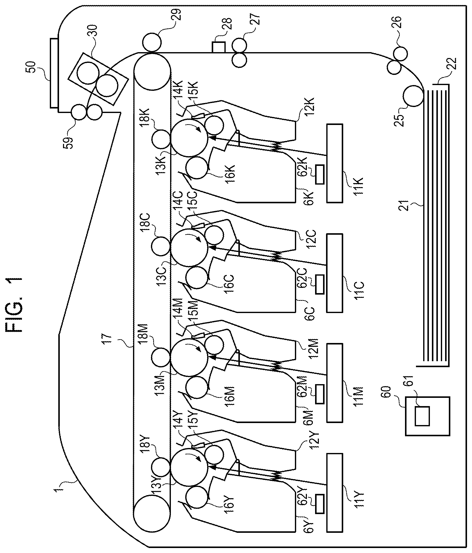 Patent US12092986 Figure 1 – Image forming apparatus