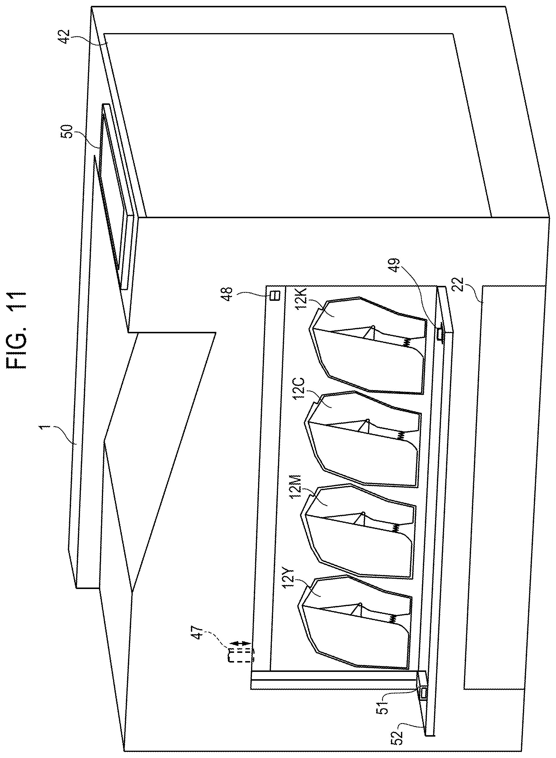 Patent US12092986 Figure 11 – Image forming apparatus