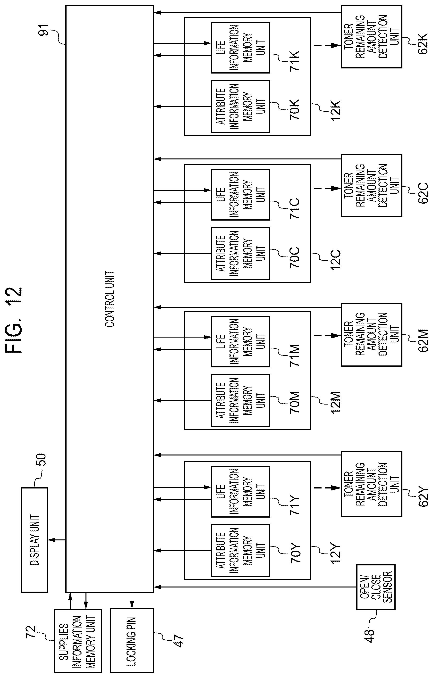 Patent US12092986 Figure 12 – Image forming apparatus