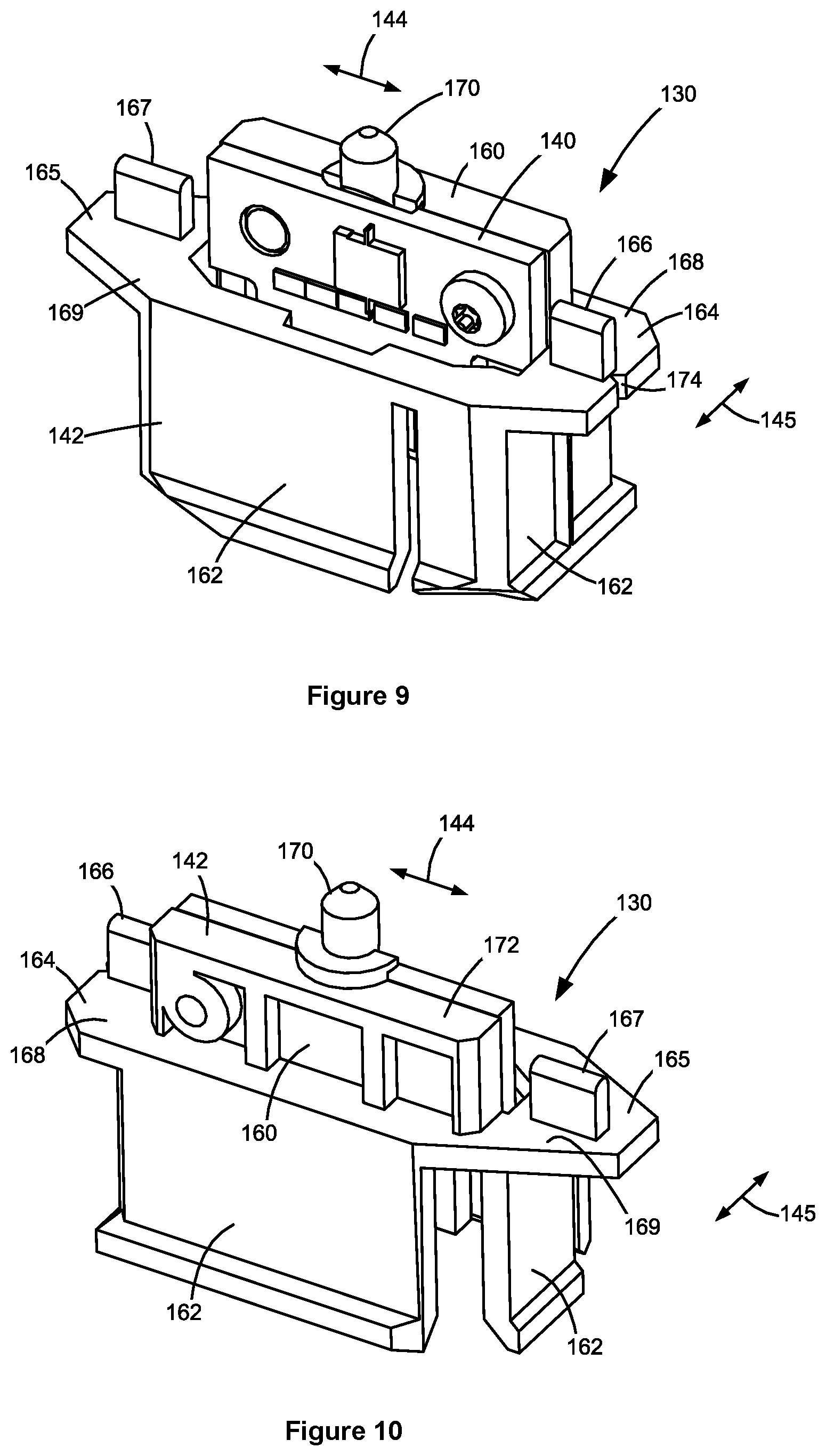 Patent US12092990 Figure 8 – Toner containers having electrical connectors of different positions