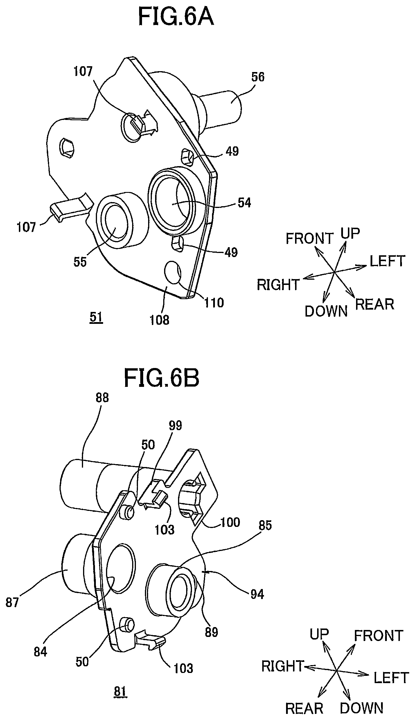 Patent US12092992 Figure 6 – Developing cartridge including developing roller and coupling