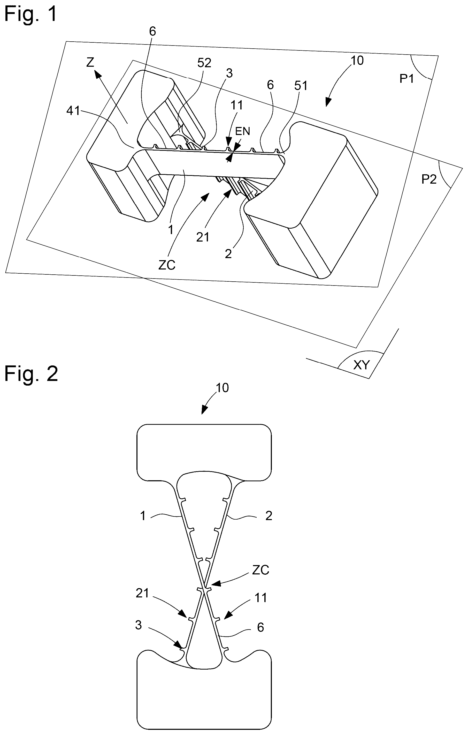 Patent US12092995 Figure 1 – Timepiece resonator including at least one flexible guide