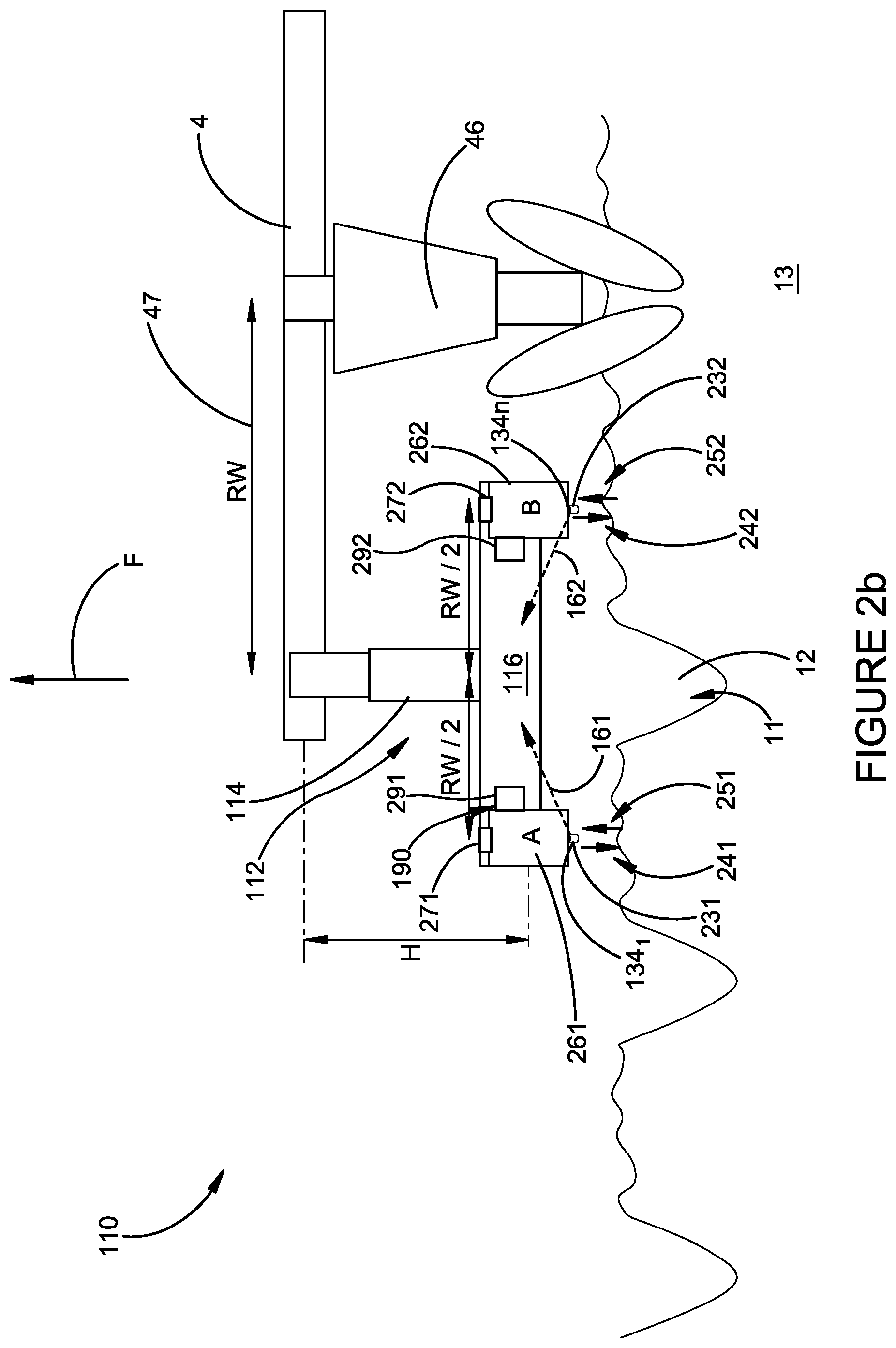 Patent US12096708 Figure 3 – Automatic guidance assist system using ground pattern sensors