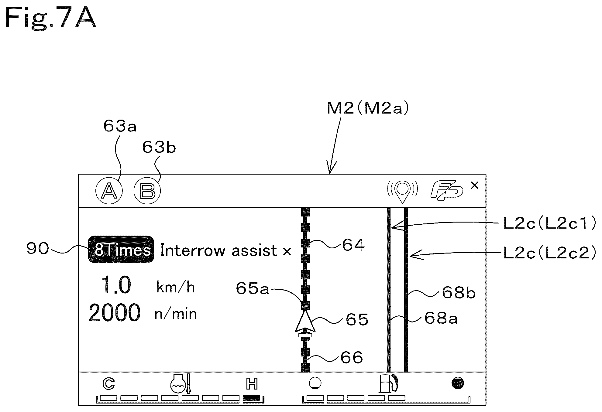 Patent US12096709 Figure 8 – Working vehicle including steering control