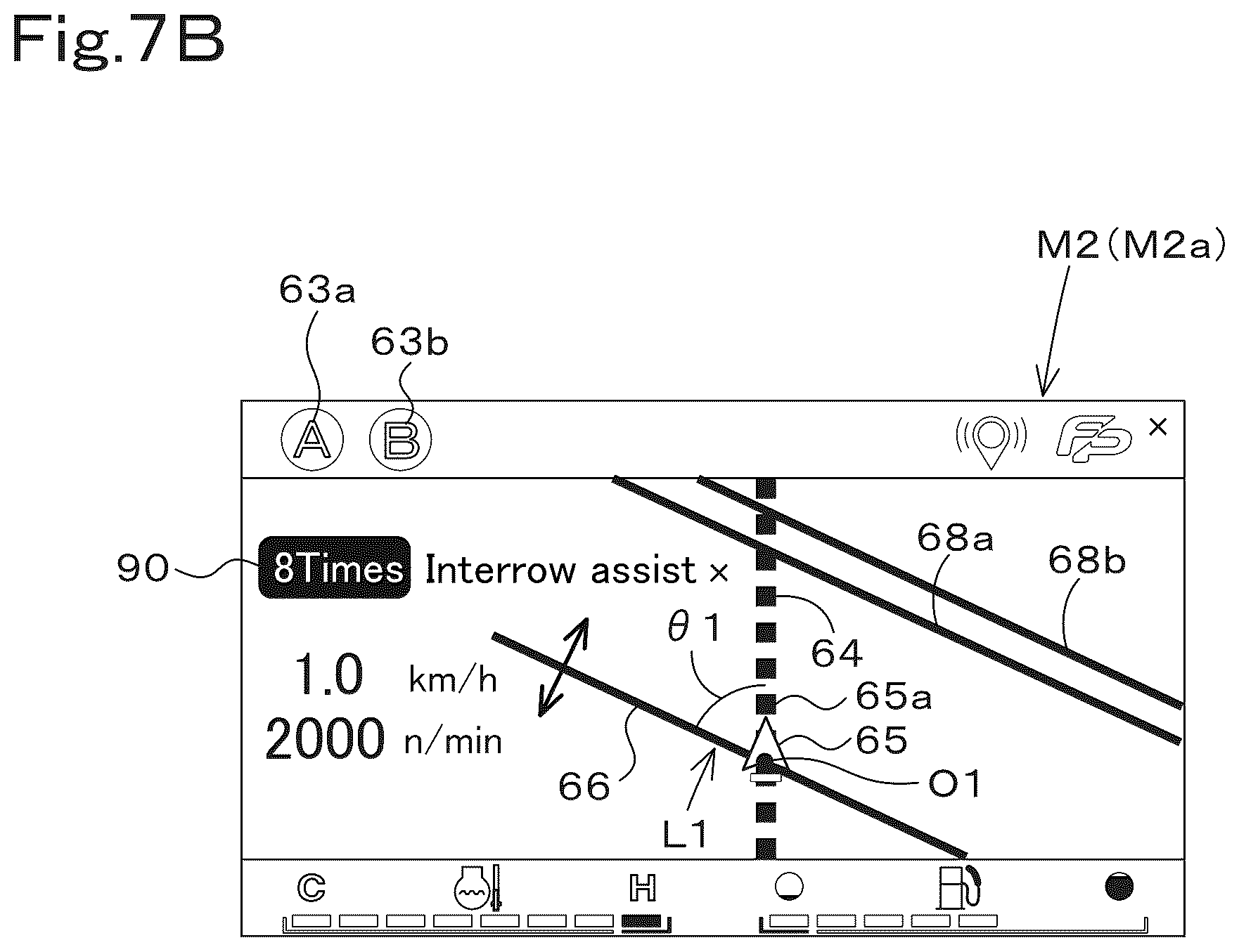 Patent US12096709 Figure 9 – Working vehicle including steering control