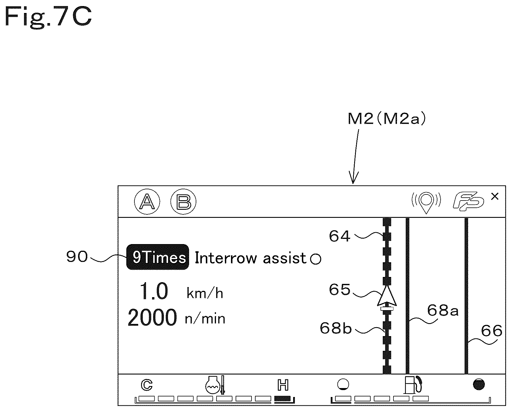 Patent US12096709 Figure 10 – Working vehicle including steering control
