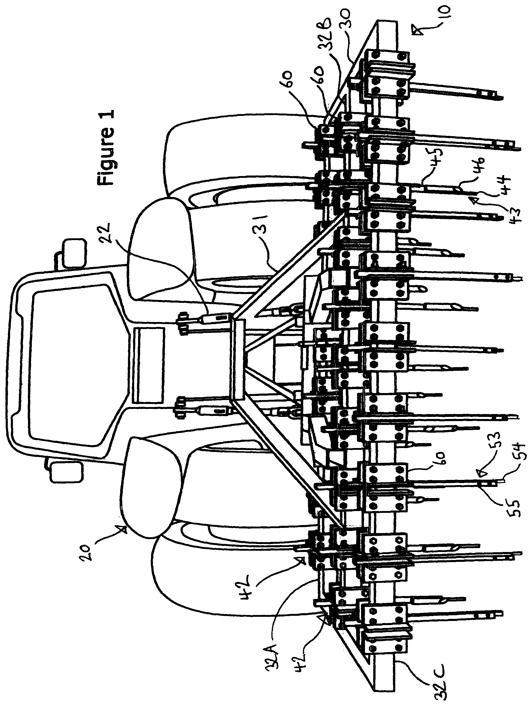Patent US12096714 Figure 1 – Seed sowing apparatus
