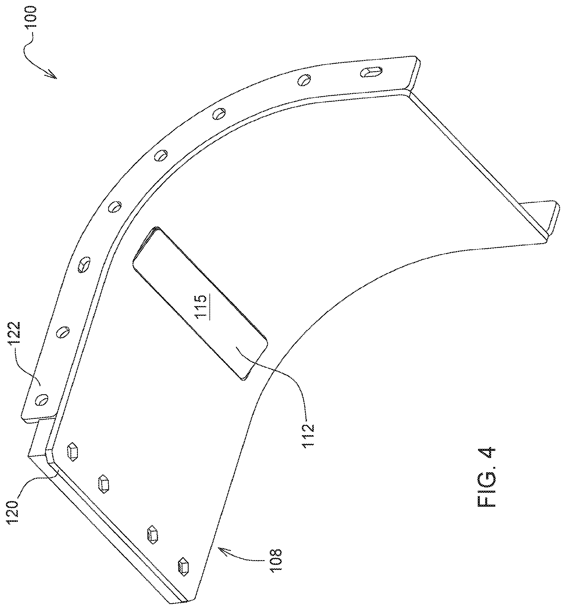 Patent US12096717 Figure 4 – Monitoring device for monitoring crop yield