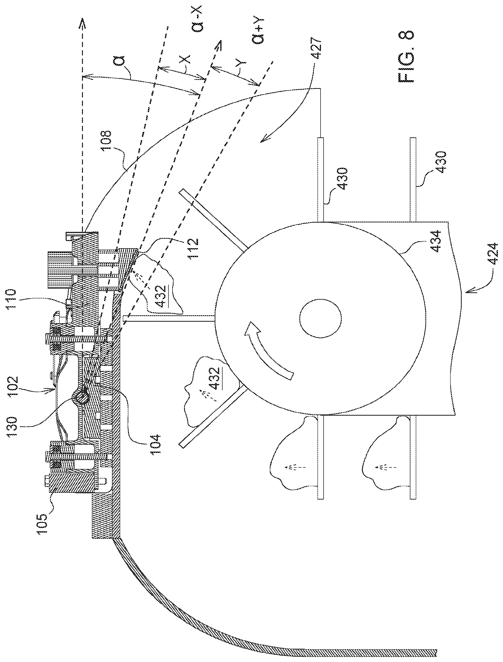Patent US12096717 Figure 10 – Monitoring device for monitoring crop yield