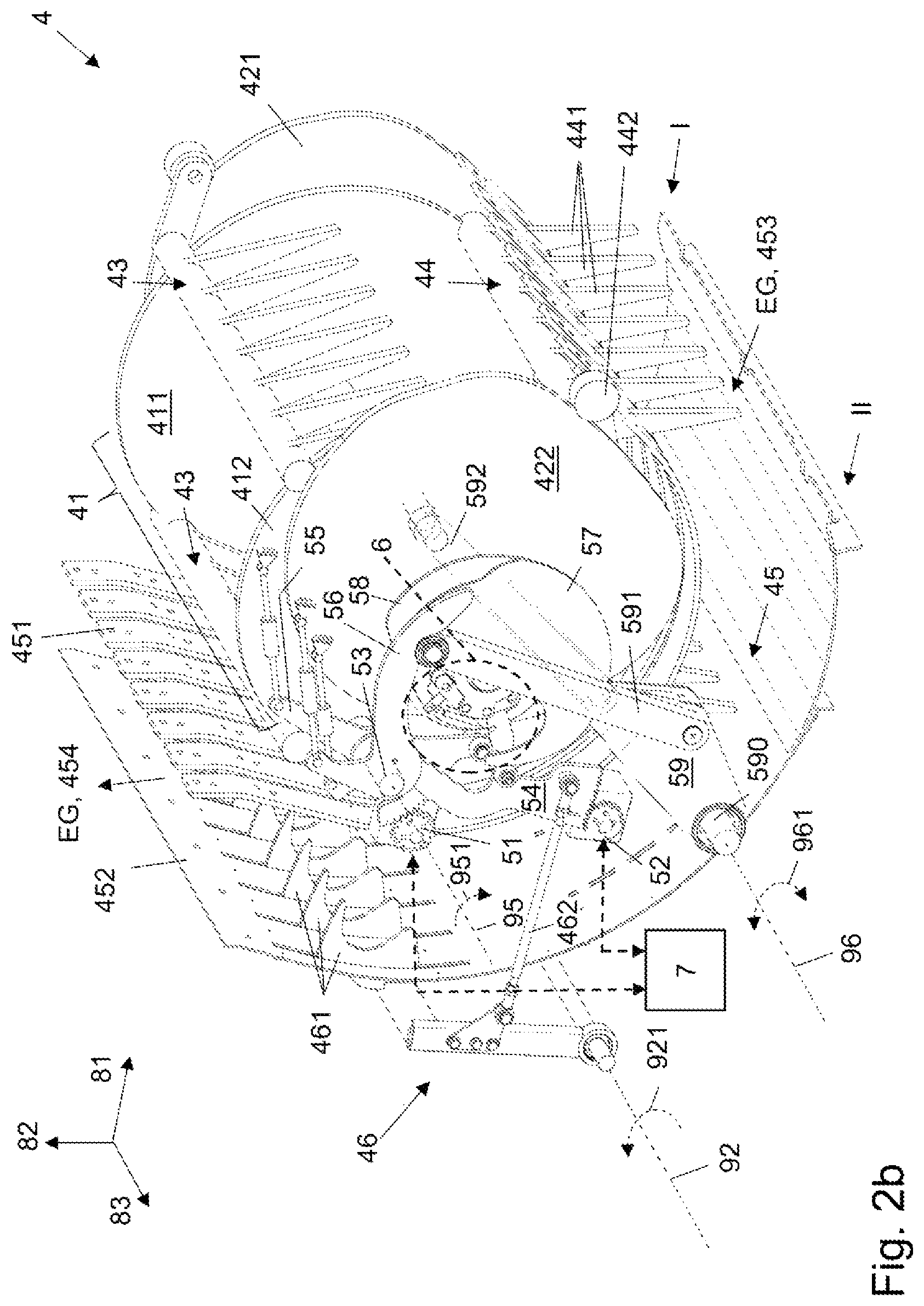 Patent US12096722 Figure 3 – Conveying and collecting device with a drivable conveying and collecting unit and agricultural crop press with the conveying and collecting device
